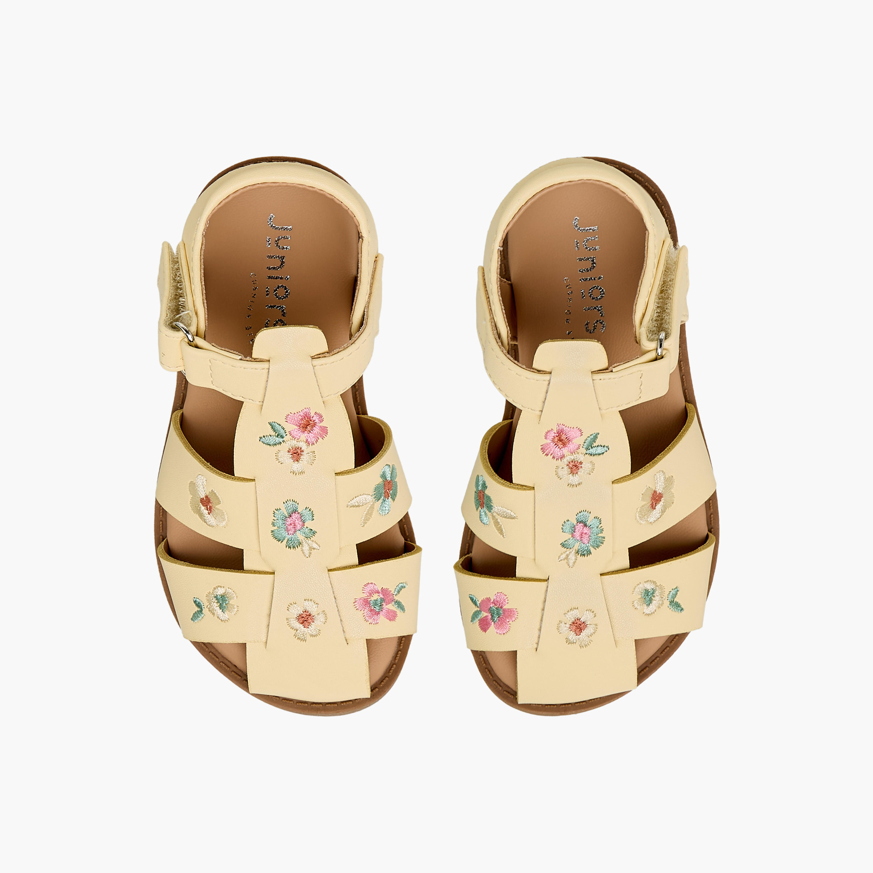صندل مطرز للبنات من جونيورز-girls-shoes-sandals-image-1
