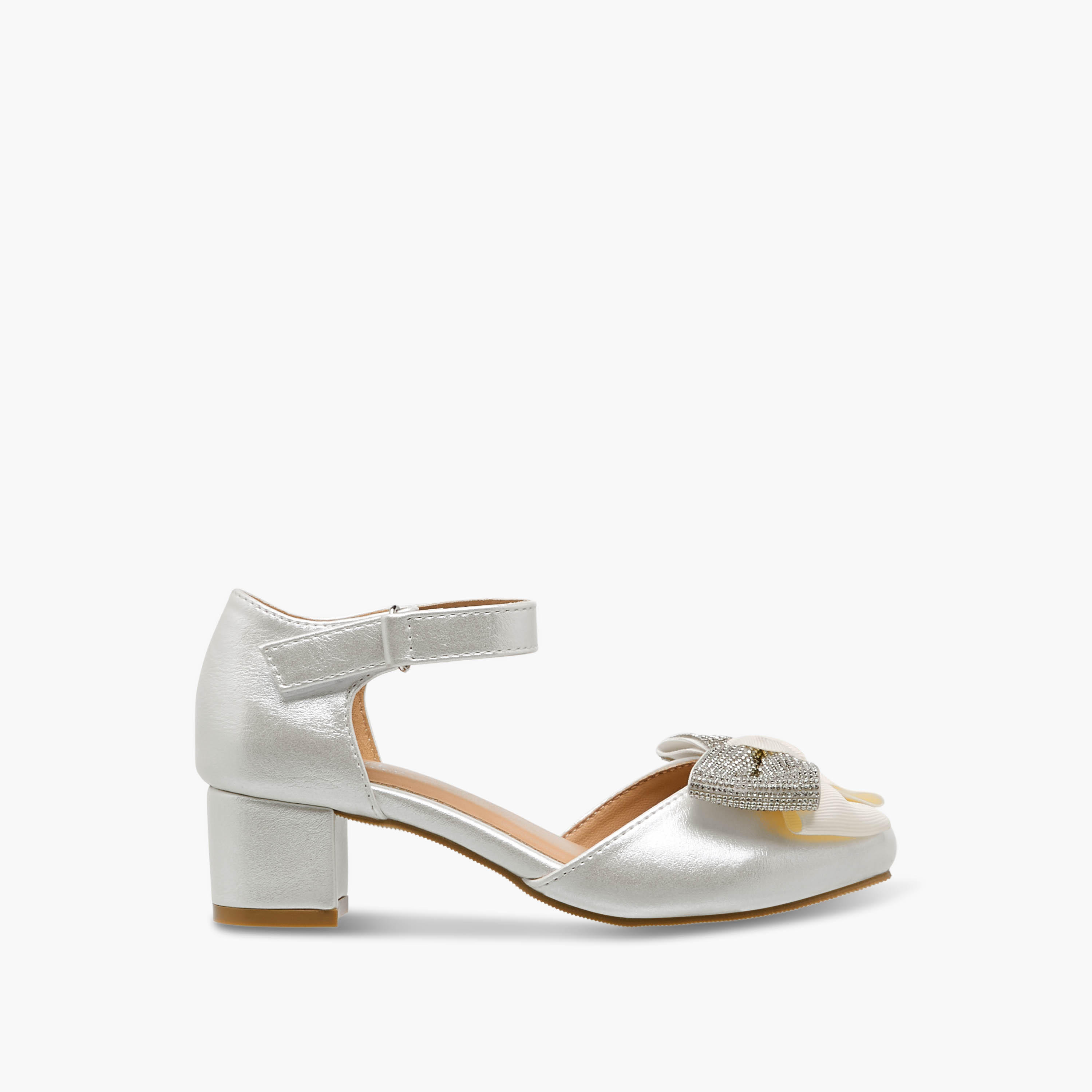 Celeste Girls Block Heel Sandals-girls-shoes-sandals-image-3