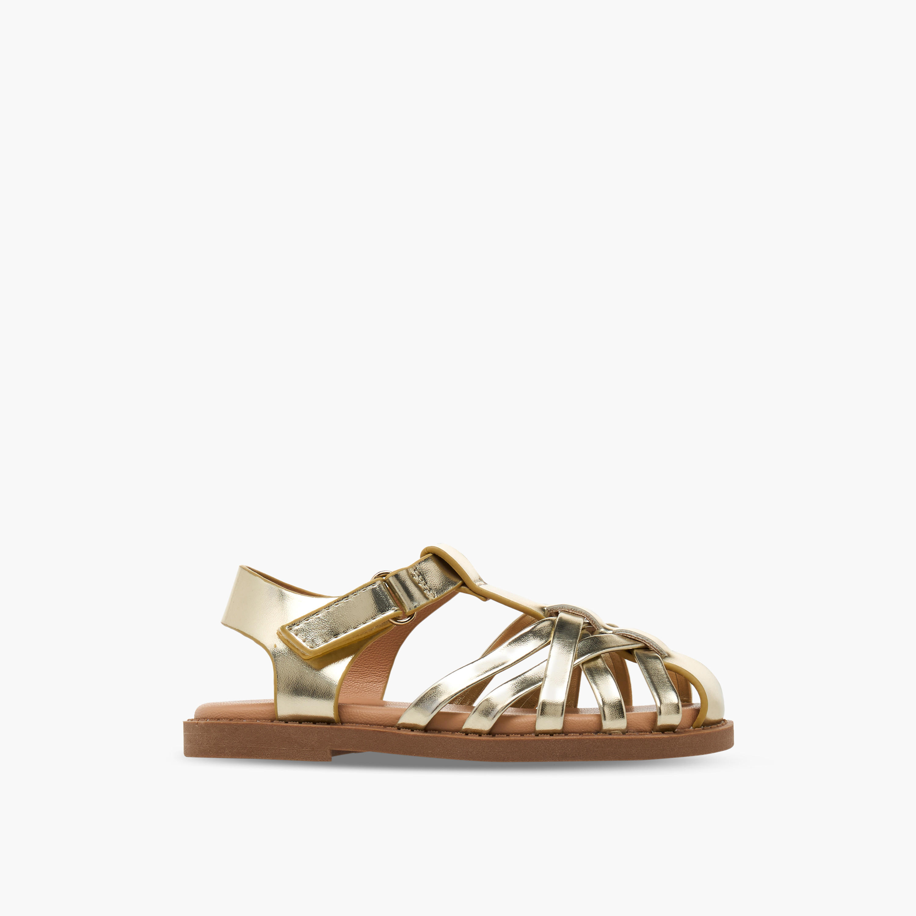 صندل بشريط إغلاق لاصق للبنات من جونيورز-girls-shoes-sandals-image-2