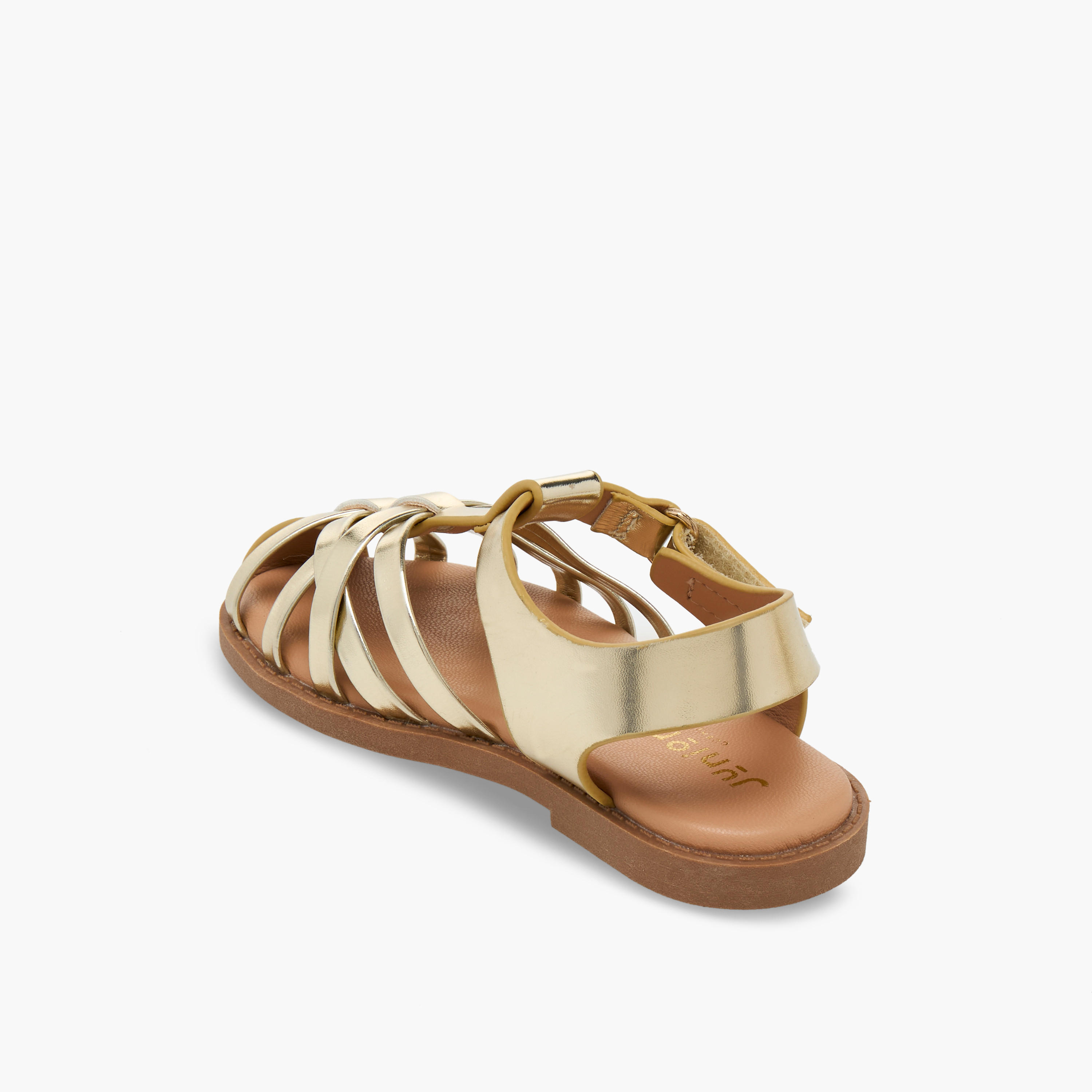 صندل بشريط إغلاق لاصق للبنات من جونيورز-girls-shoes-sandals-image-4