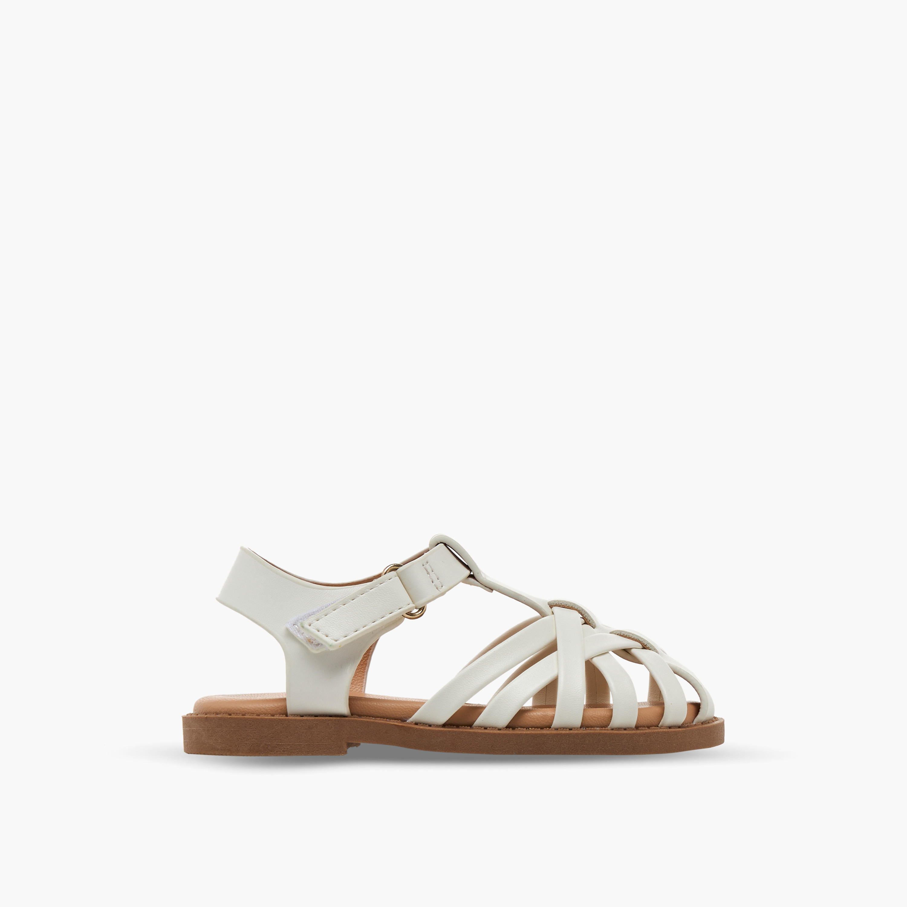 صندل بشريط إغلاق لاصق للبنات من جونيورز-girls-shoes-sandals-image-2