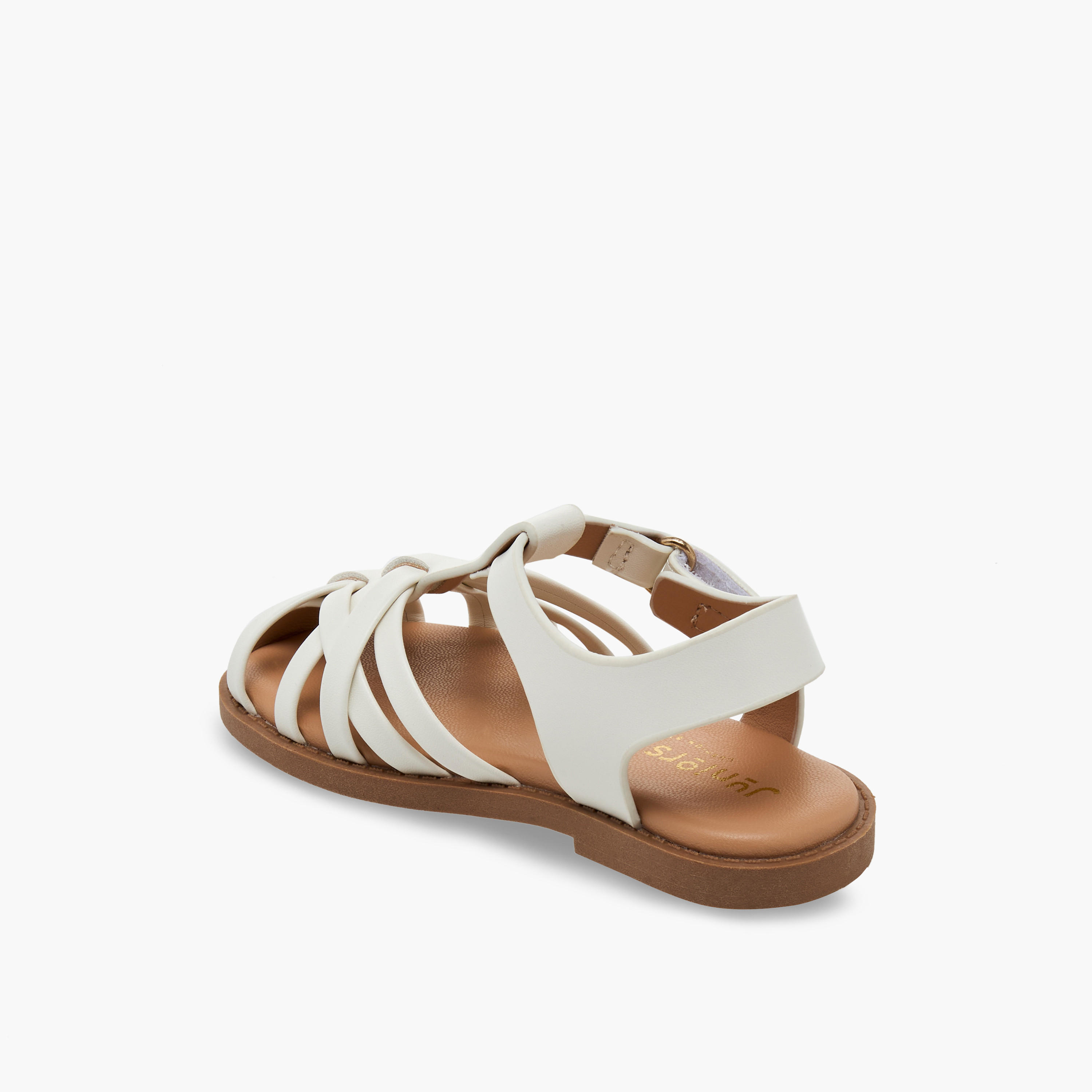 صندل بشريط إغلاق لاصق للبنات من جونيورز-girls-shoes-sandals-image-4