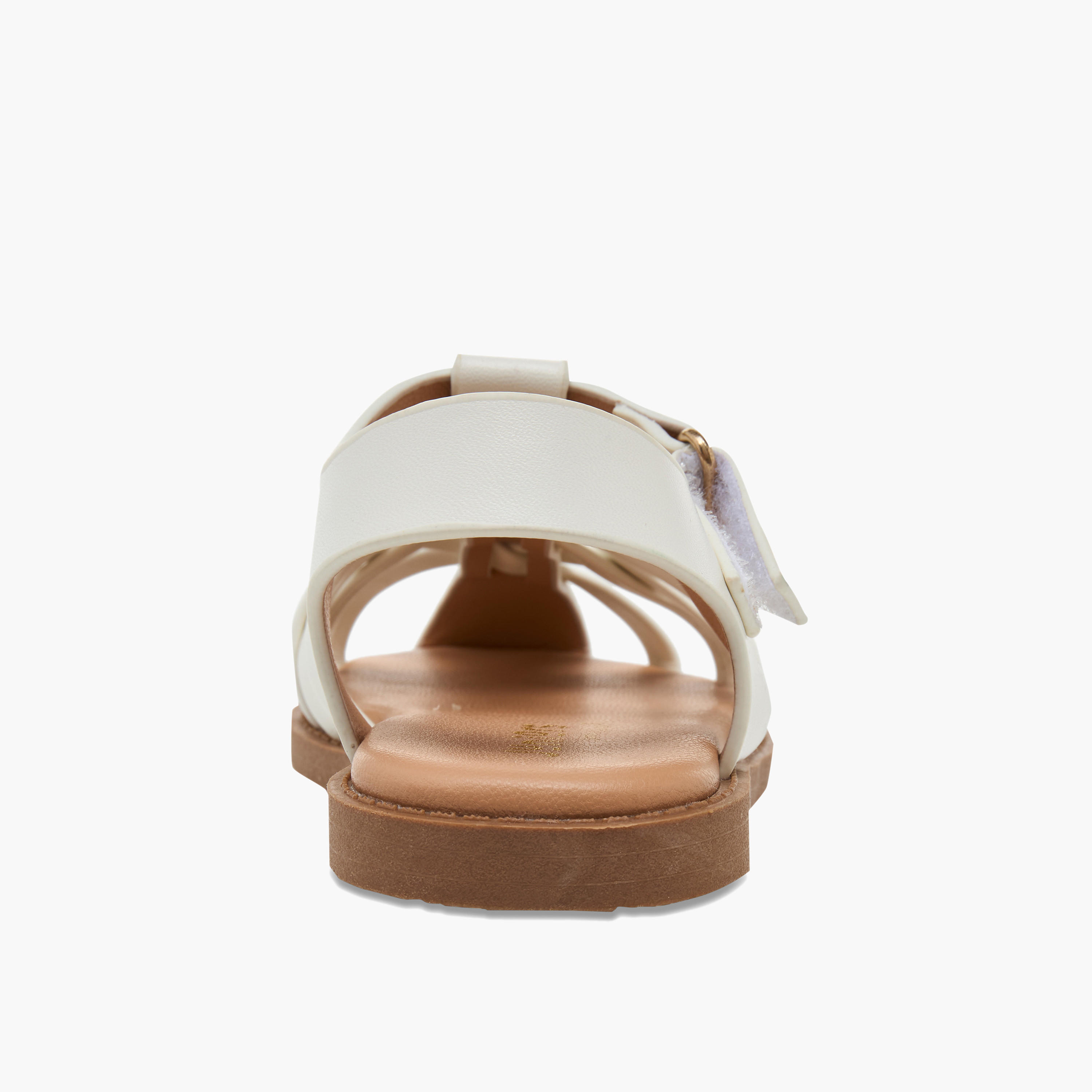 صندل بشريط إغلاق لاصق للبنات من جونيورز-girls-shoes-sandals-image-7