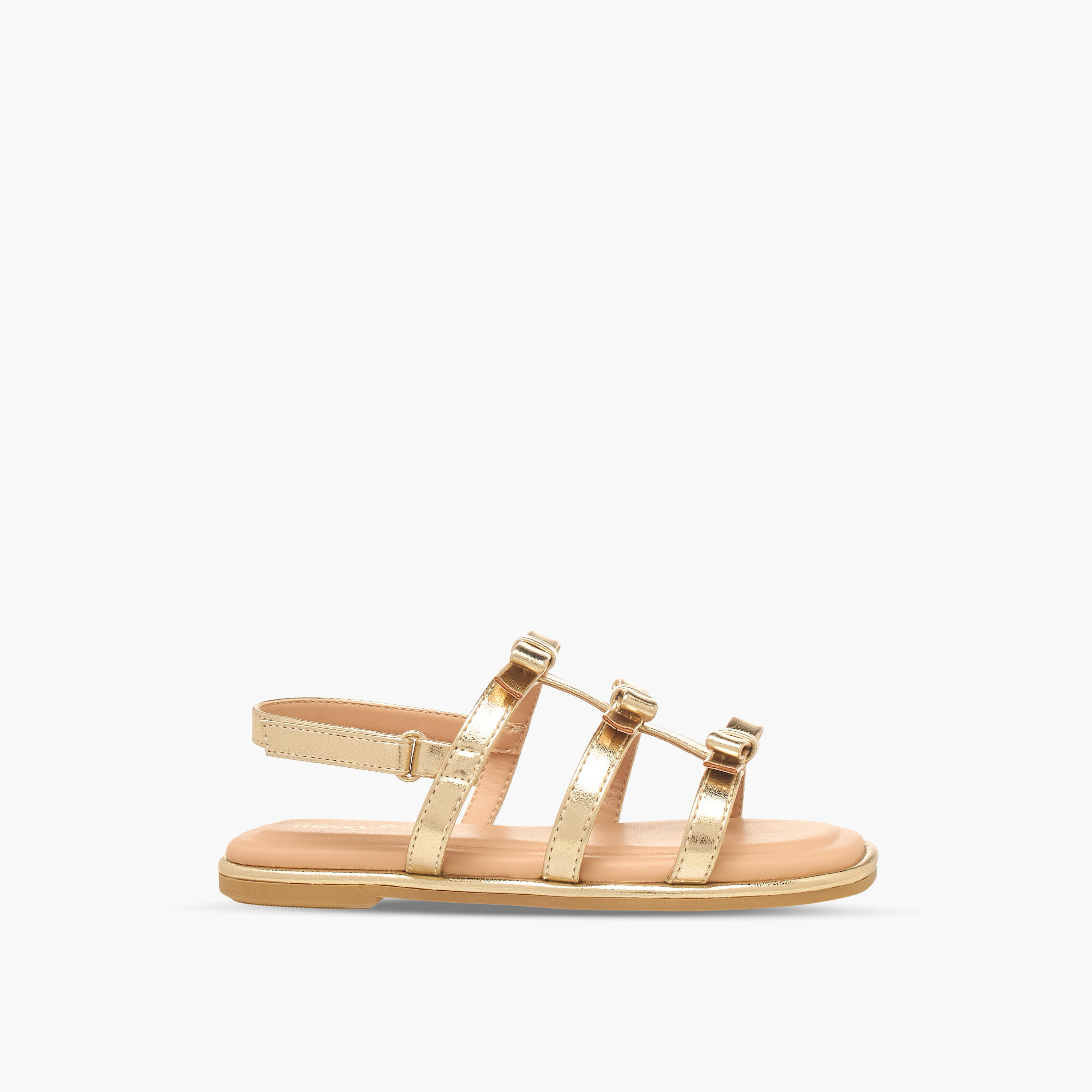 Little Missy Girls Hook & Loop Flat Sandals-girls-shoes-sandals-image-2