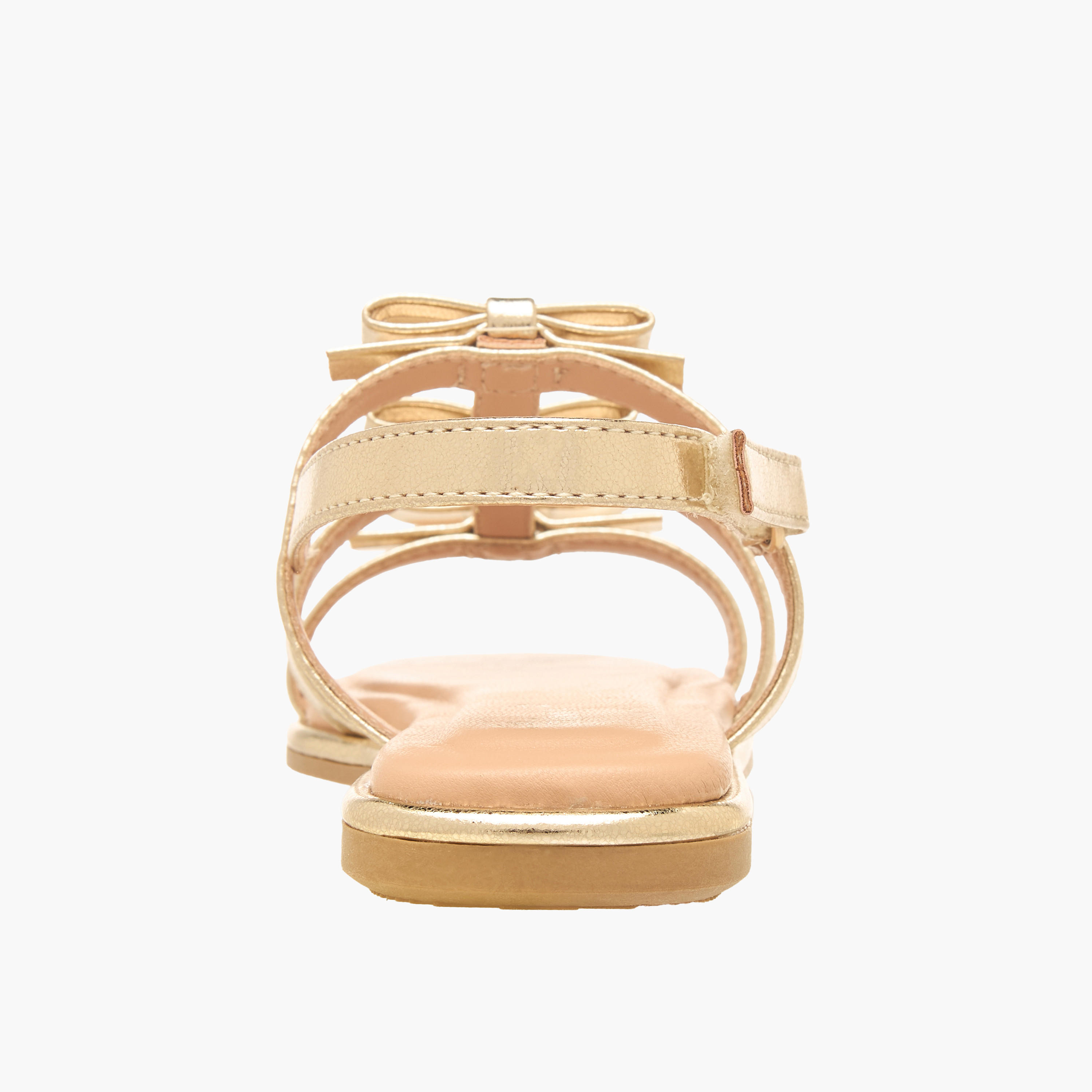 Little Missy Girls Hook & Loop Flat Sandals-girls-shoes-sandals-image-4