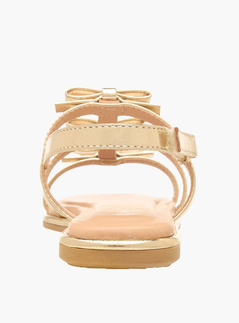 Little Missy Girls Hook & Loop Flat Sandals-girls-shoes-sandals-image-4