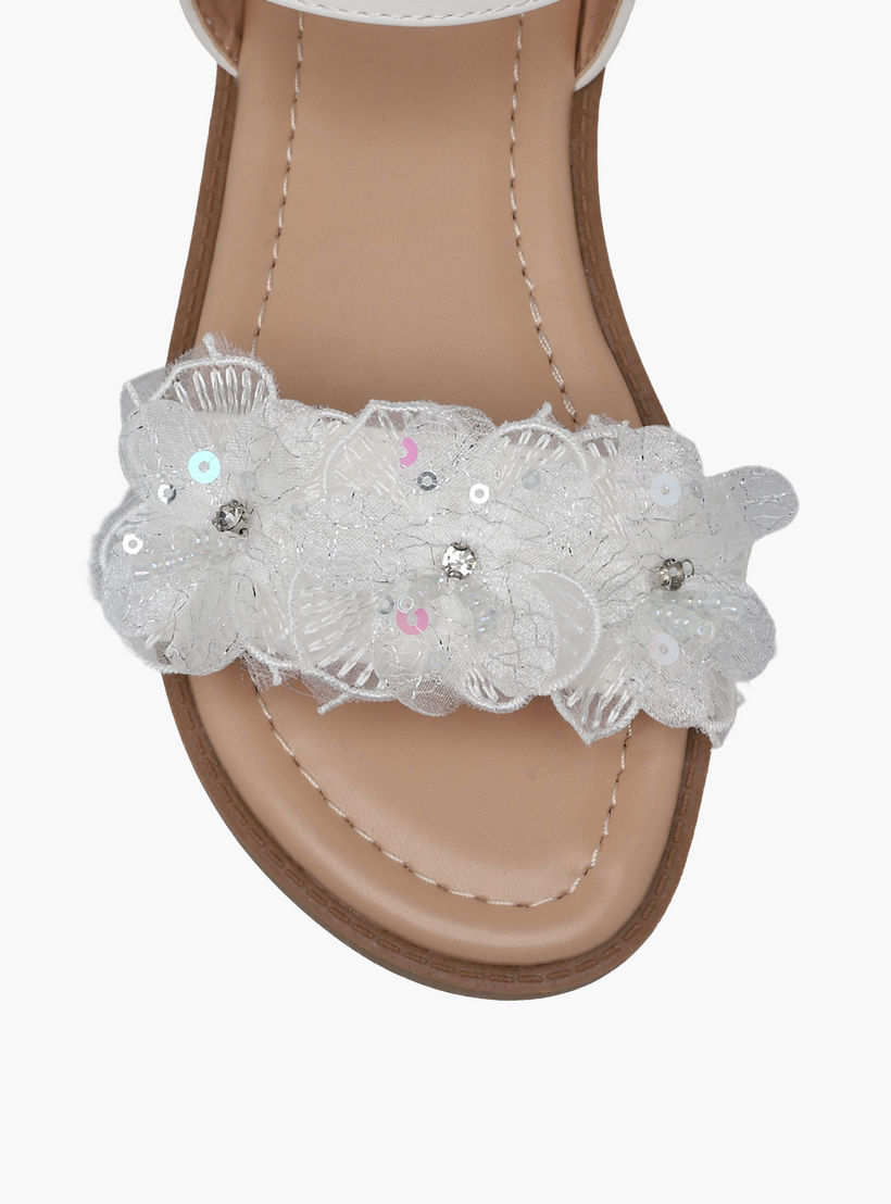Flora Bella Girls Floral Applique Strap Sandals-girls-shoes-sandals-image-3