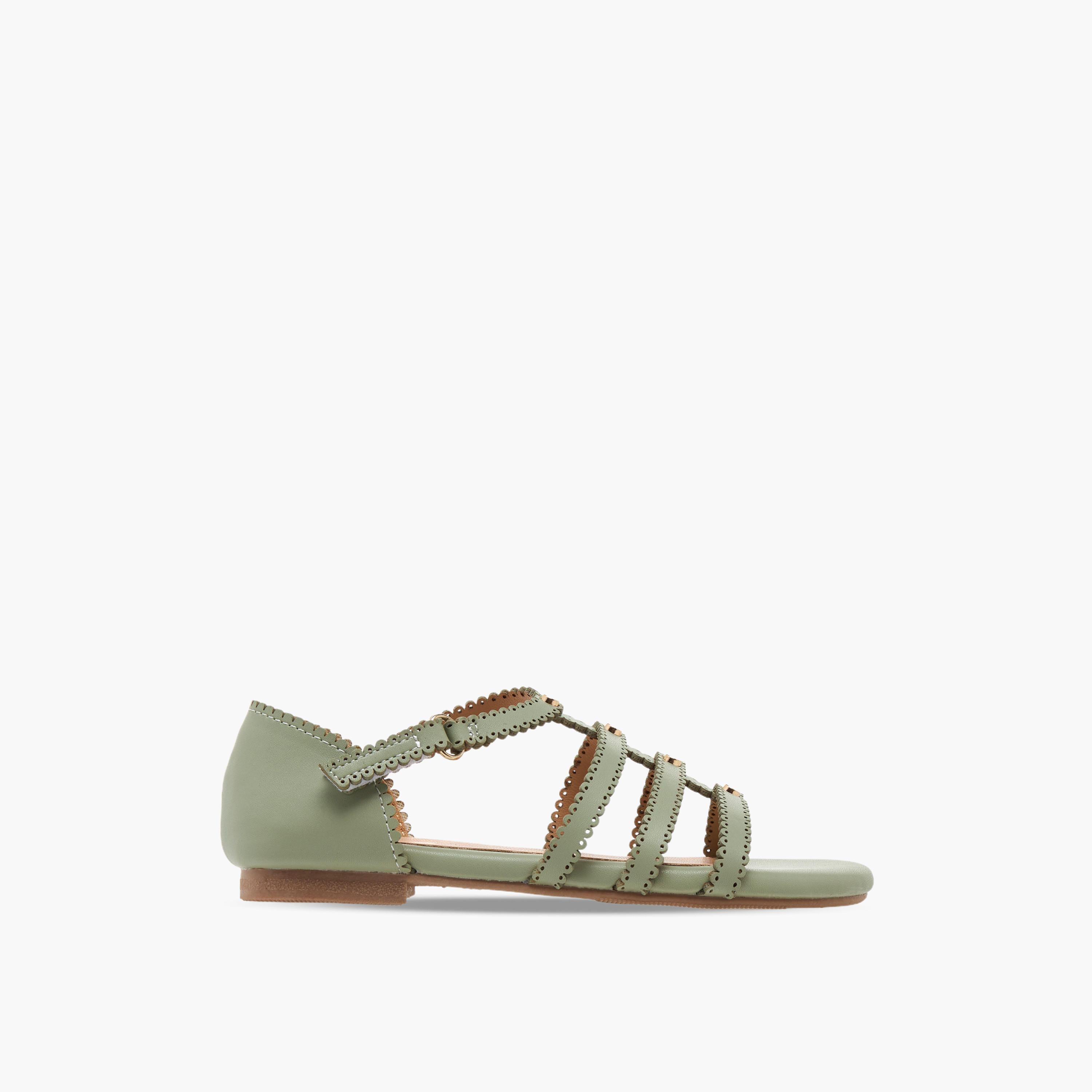 صندل مزين بشريط إغلاق للبنات من ليتل ميسي-girls-shoes-sandals-image-2