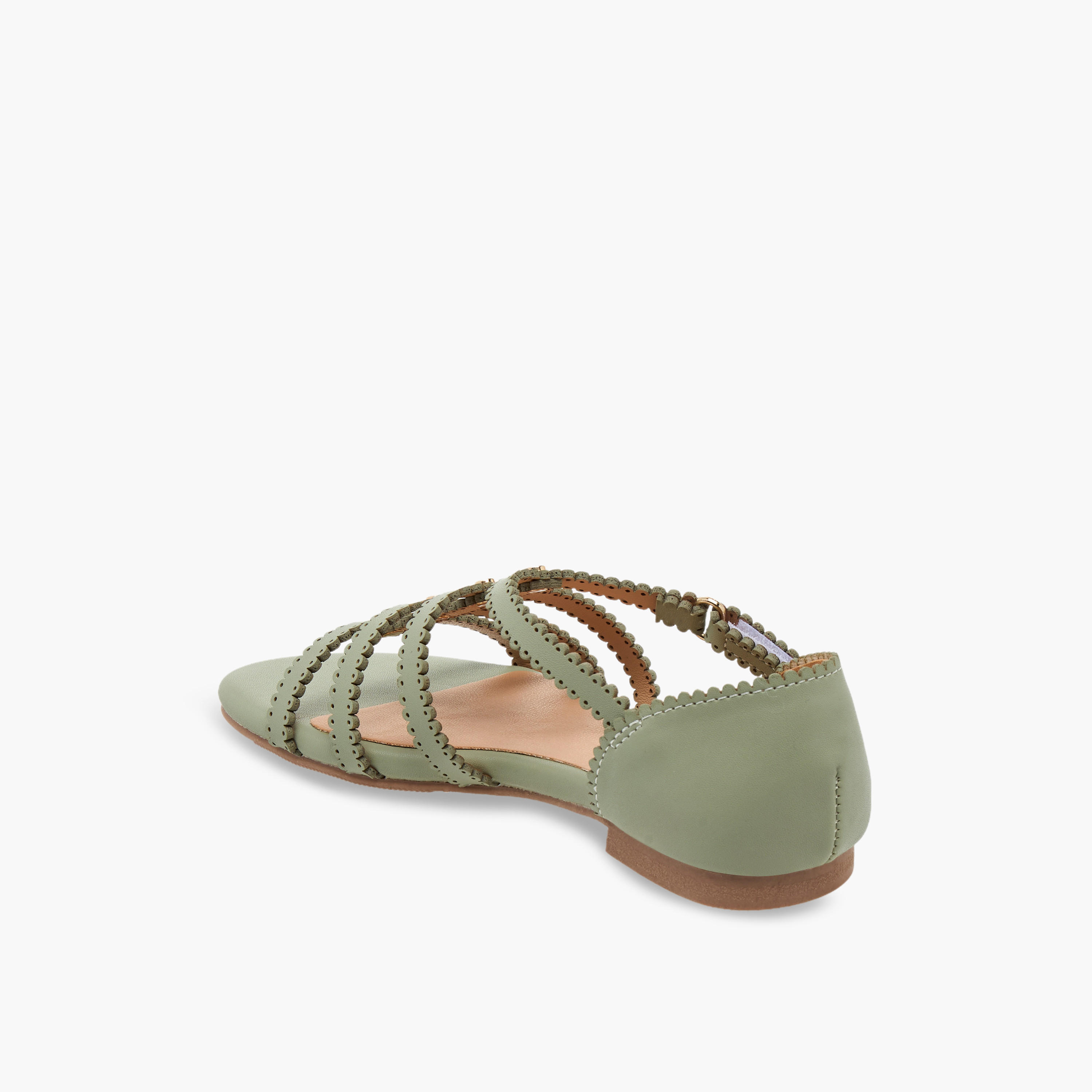 صندل مزين بشريط إغلاق للبنات من ليتل ميسي-girls-shoes-sandals-image-4