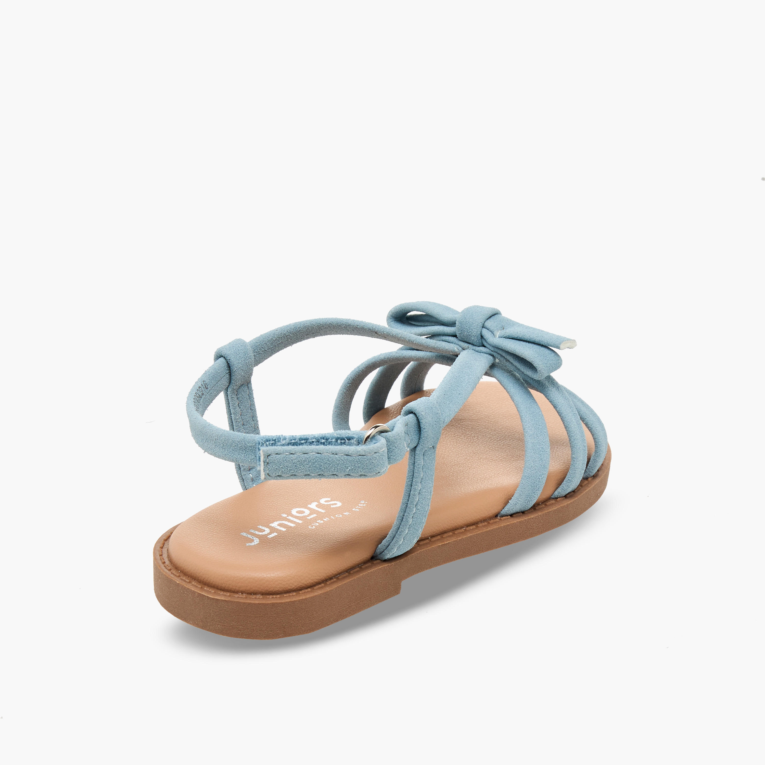 Juniors Girls Bow Accent Hook & Loop Sandals-girls-shoes-sandals-image-5