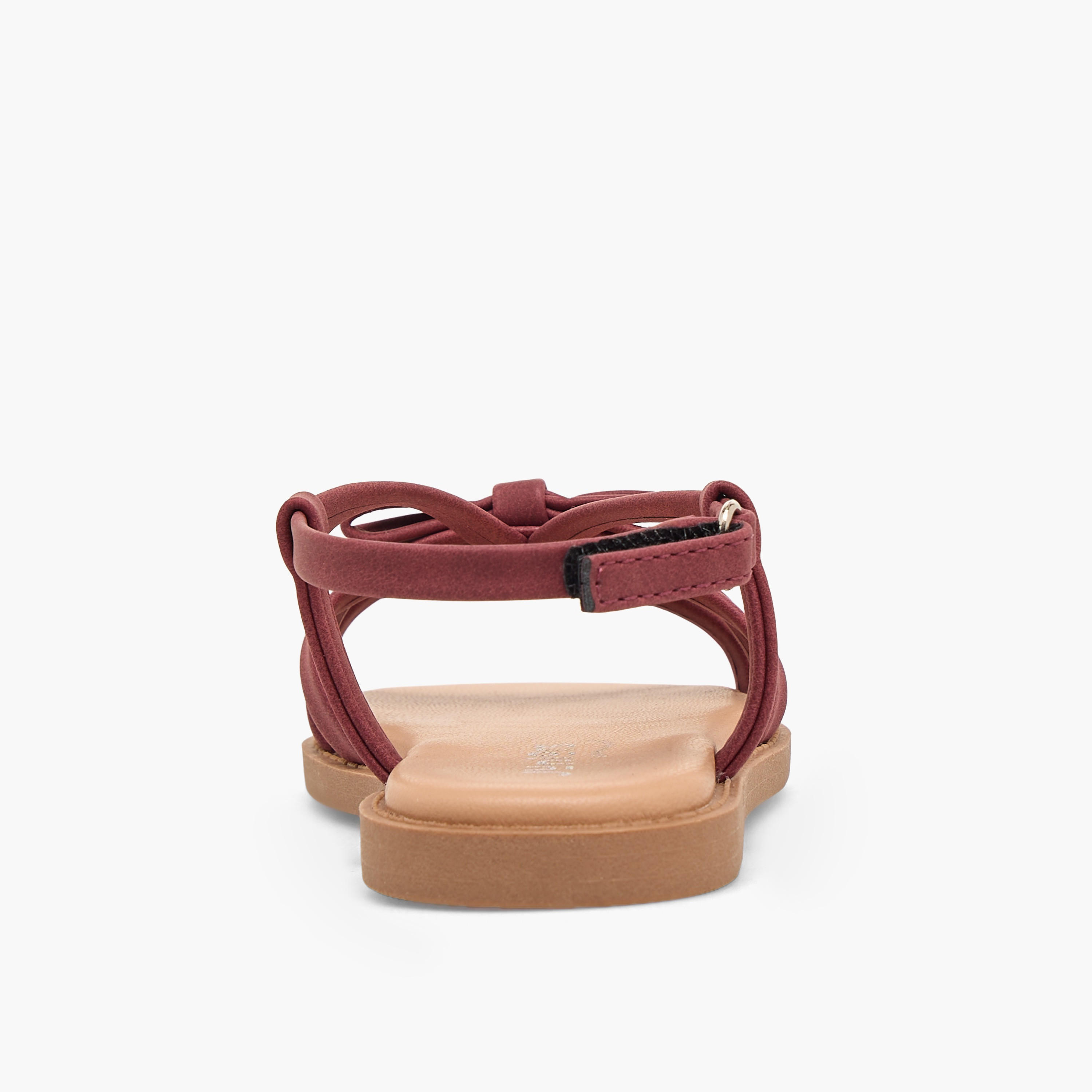 Juniors Girls Bow Accent Hook & Loop Sandals-girls-shoes-sandals-image-8