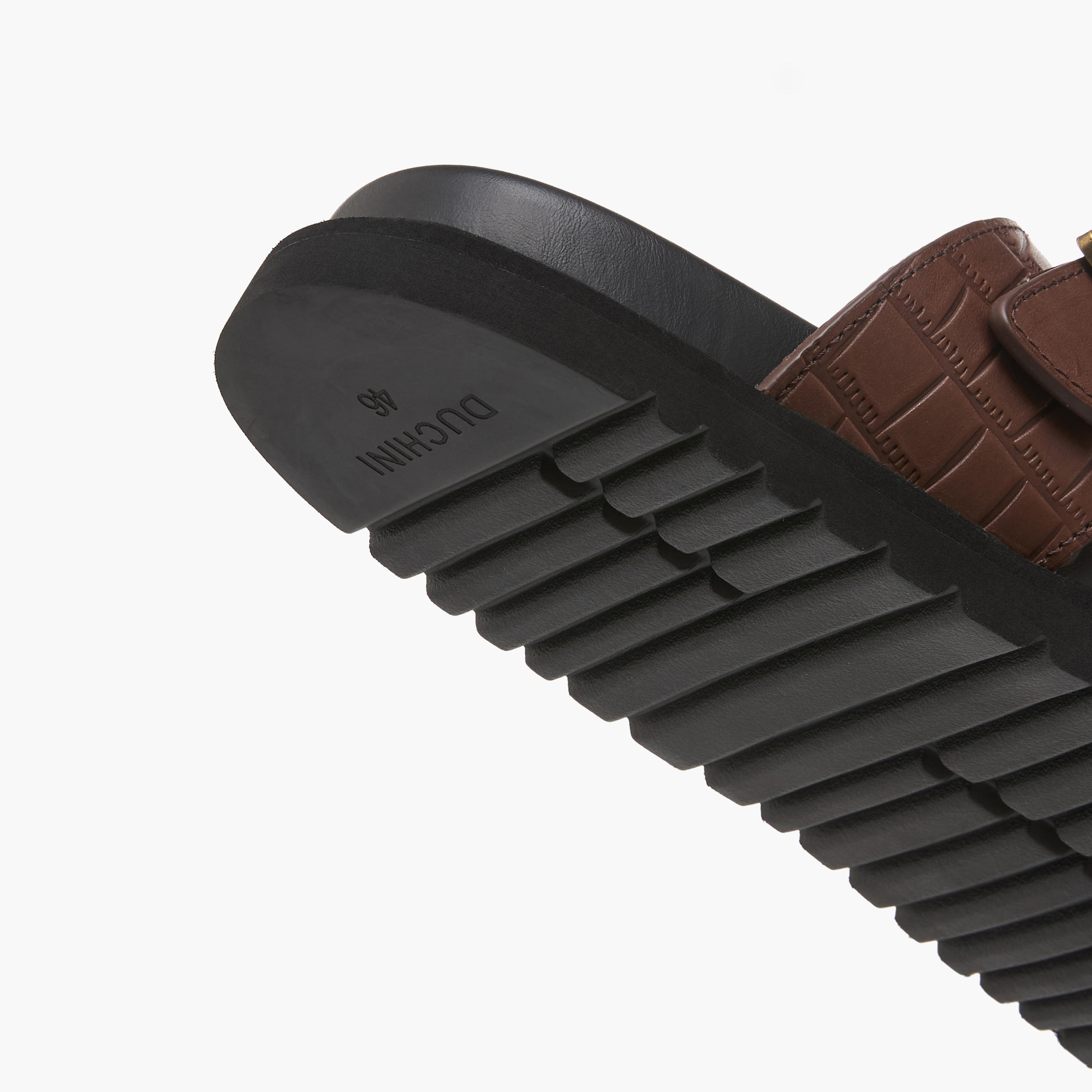 Duchini Men Textured Comfort Sandals-men-shoes-sandals-image-6