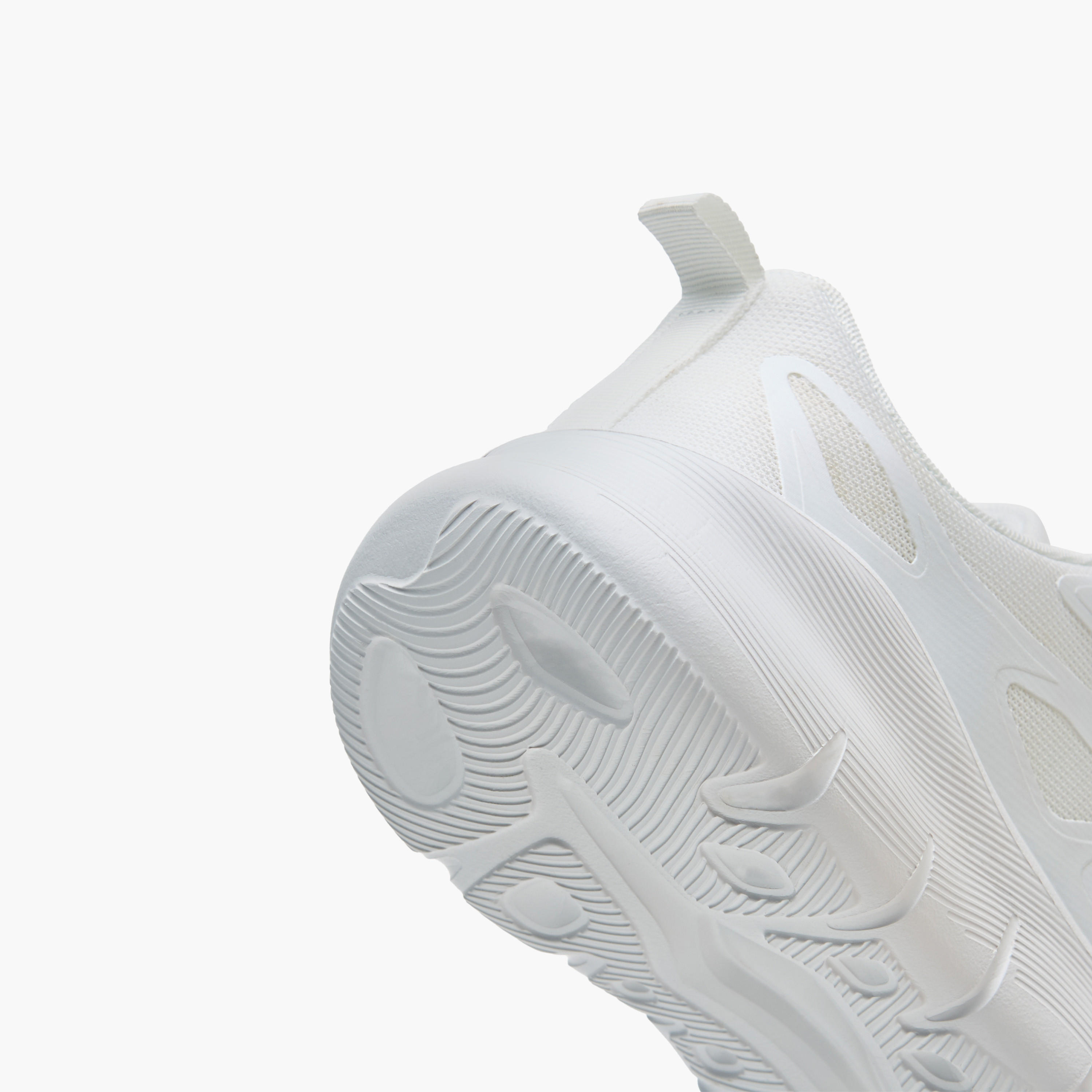 Dash Textured Lace-Up Sports Shoes with Pull Tabs-sports-women-shoes-image-5