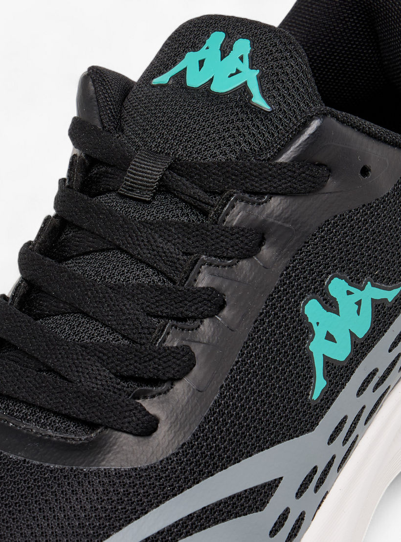 Kappa Men's Logo Print Sports Shoes with Lace-Up Closure-sports-men-shoes-image-4