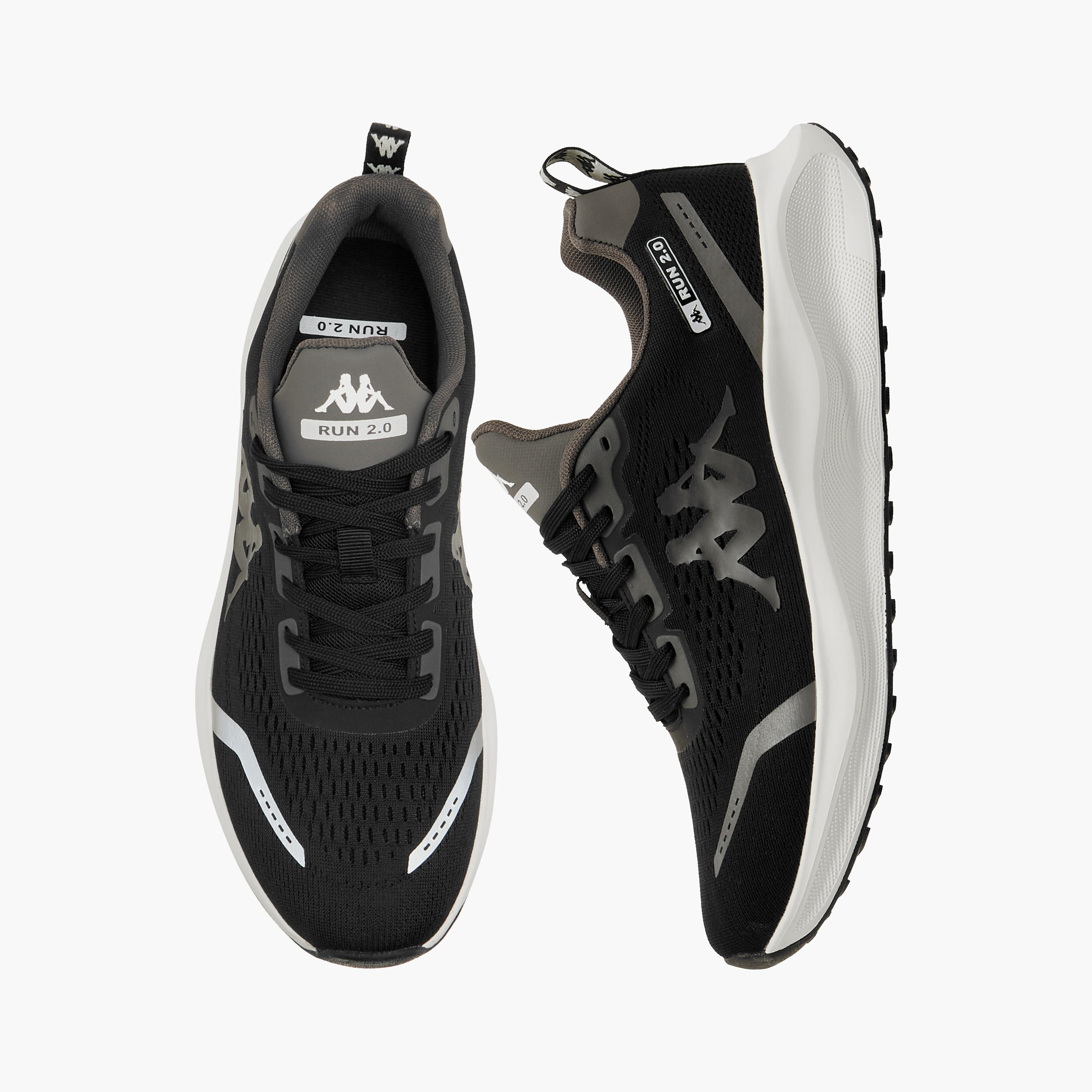 حذاء جري برباط إغلاق وتفاصيل شعار للرجال من كابا - RUN 2.0-men-shoes-sneakers-image-1