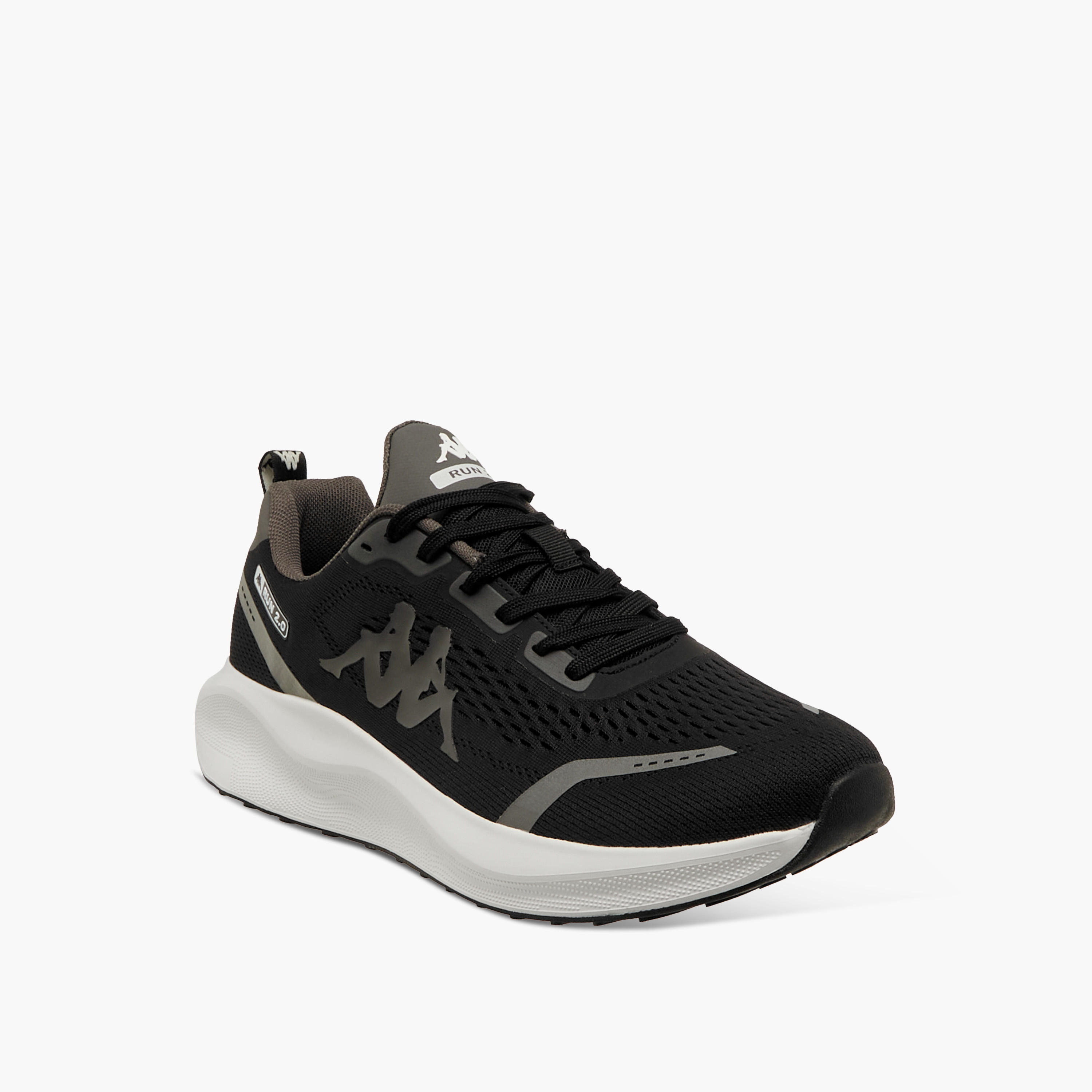 حذاء جري برباط إغلاق وتفاصيل شعار للرجال من كابا - RUN 2.0-men-shoes-sneakers-image-2