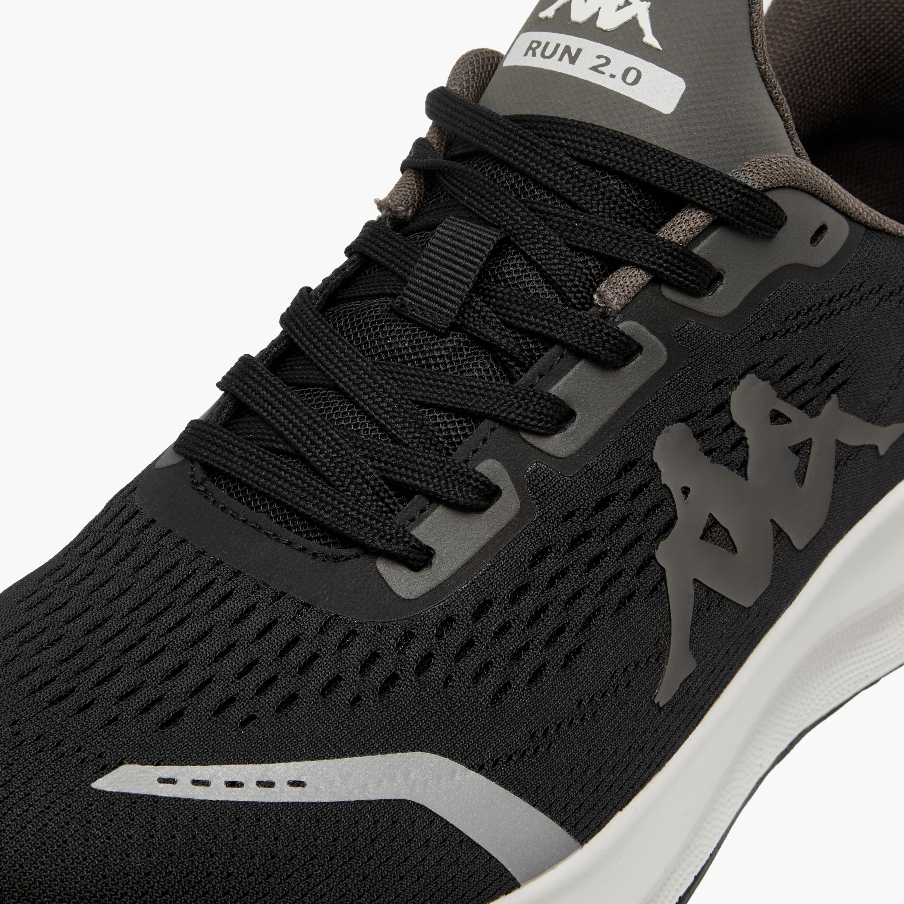 حذاء جري برباط إغلاق وتفاصيل شعار للرجال من كابا - RUN 2.0-men-shoes-sneakers-image-4