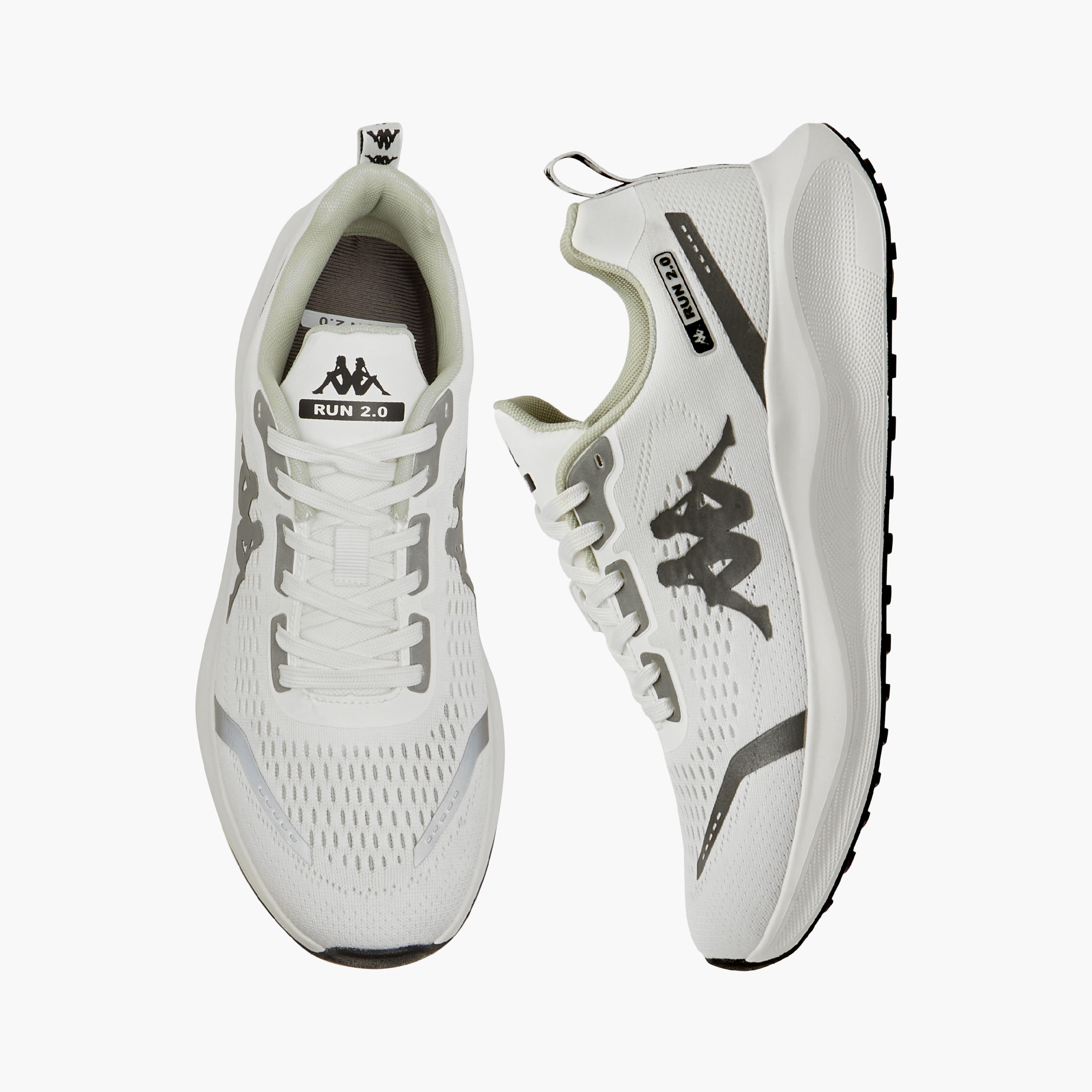 حذاء جري برباط إغلاق وتفاصيل شعار للرجال من كابا - RUN 2.0-men-shoes-sneakers-image-1