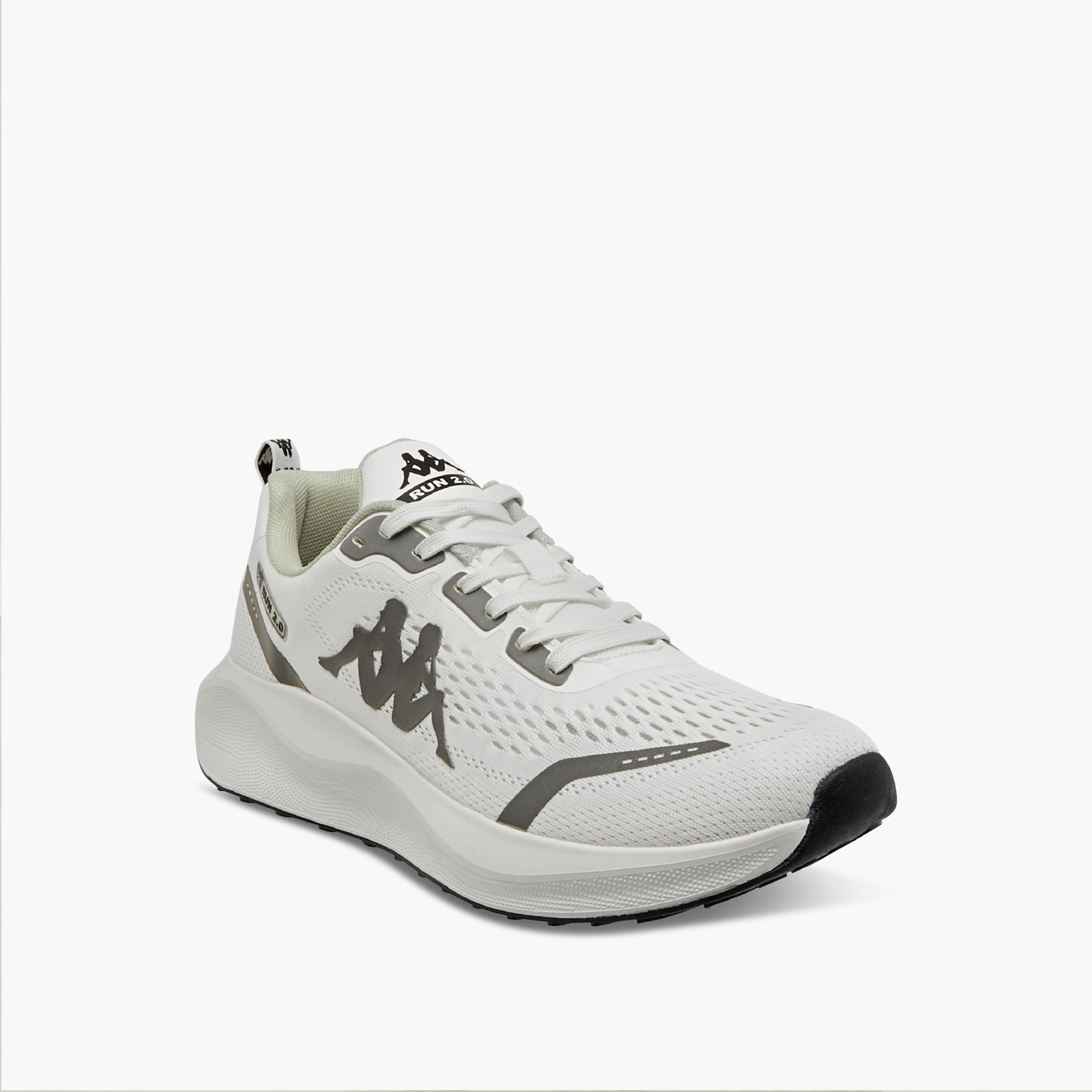 حذاء جري برباط إغلاق وتفاصيل شعار للرجال من كابا - RUN 2.0-men-shoes-sneakers-image-2