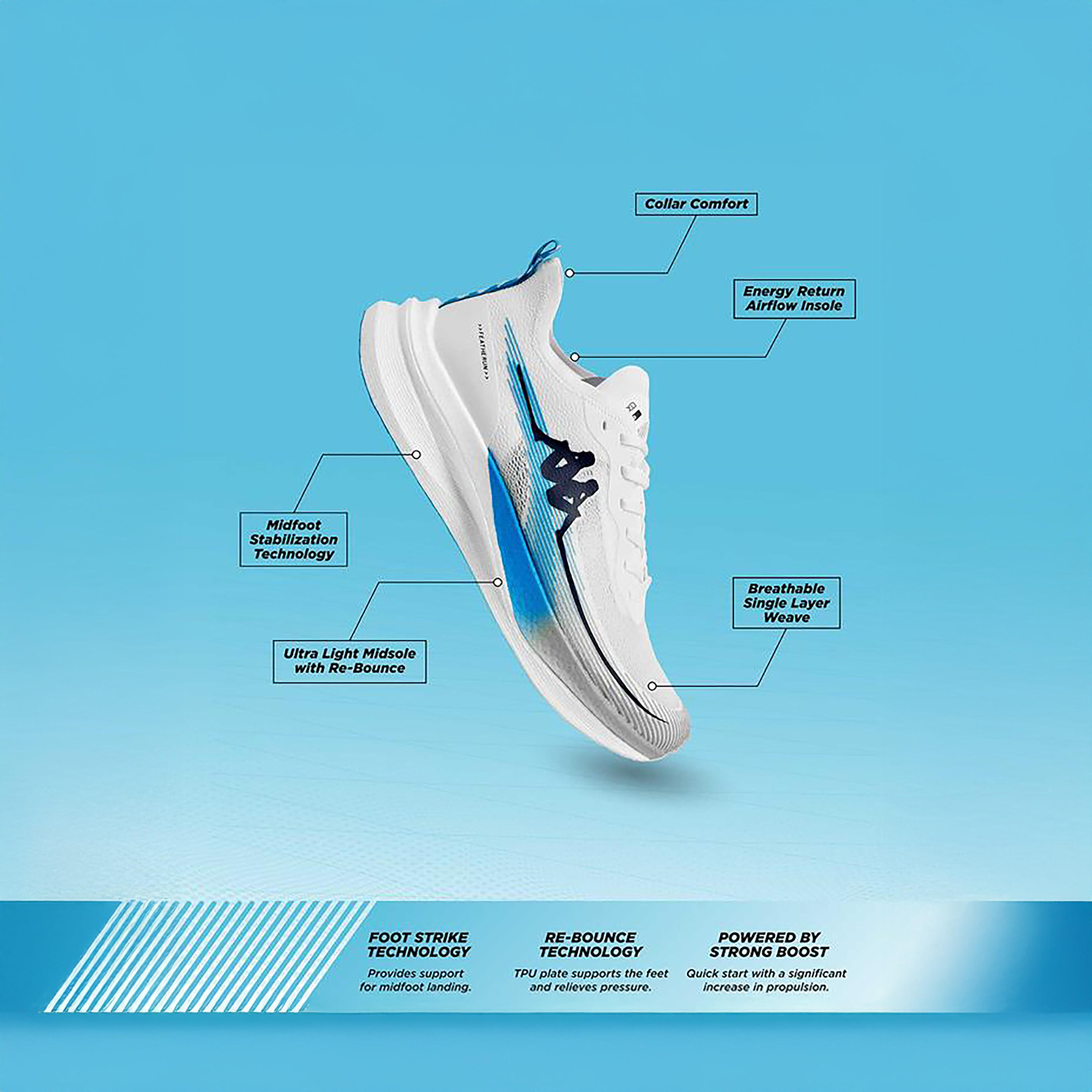 حذاء جري برباط إغلاق وتفاصيل شعار للرجال من كابا - RUN 2.0-men-shoes-sneakers-image-6