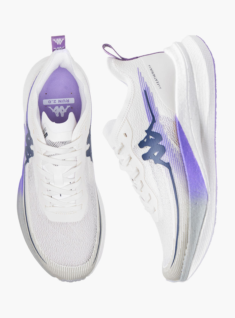 حذاء جري برباط إغلاق وتفاصيل شعار للنساء من كابا - RUN 2.0-sports-women-shoes-image-1