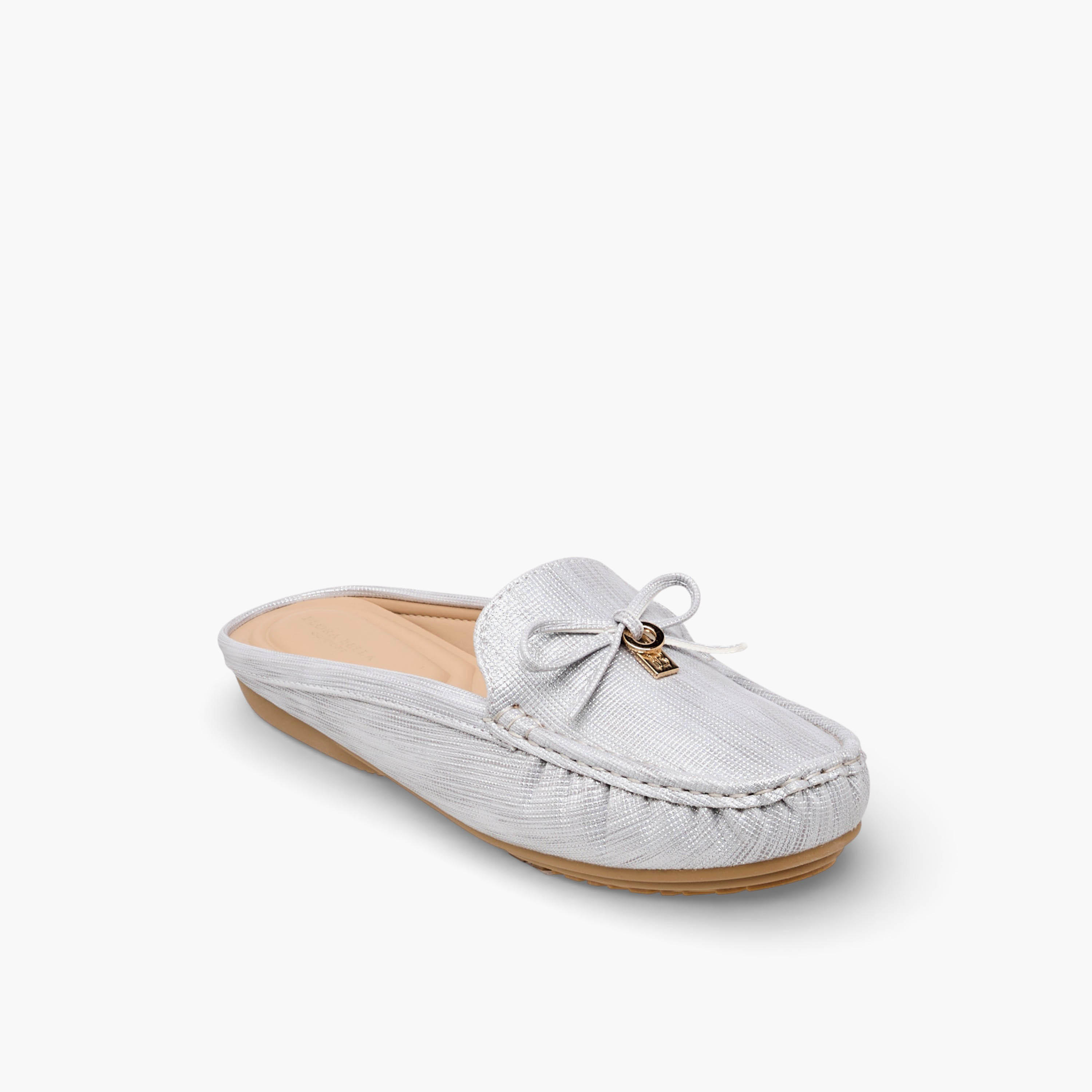 حذاء ميول بزينة فيونكة للنساء من فلورا بيلا-women-shoes-flats-mules-image-2