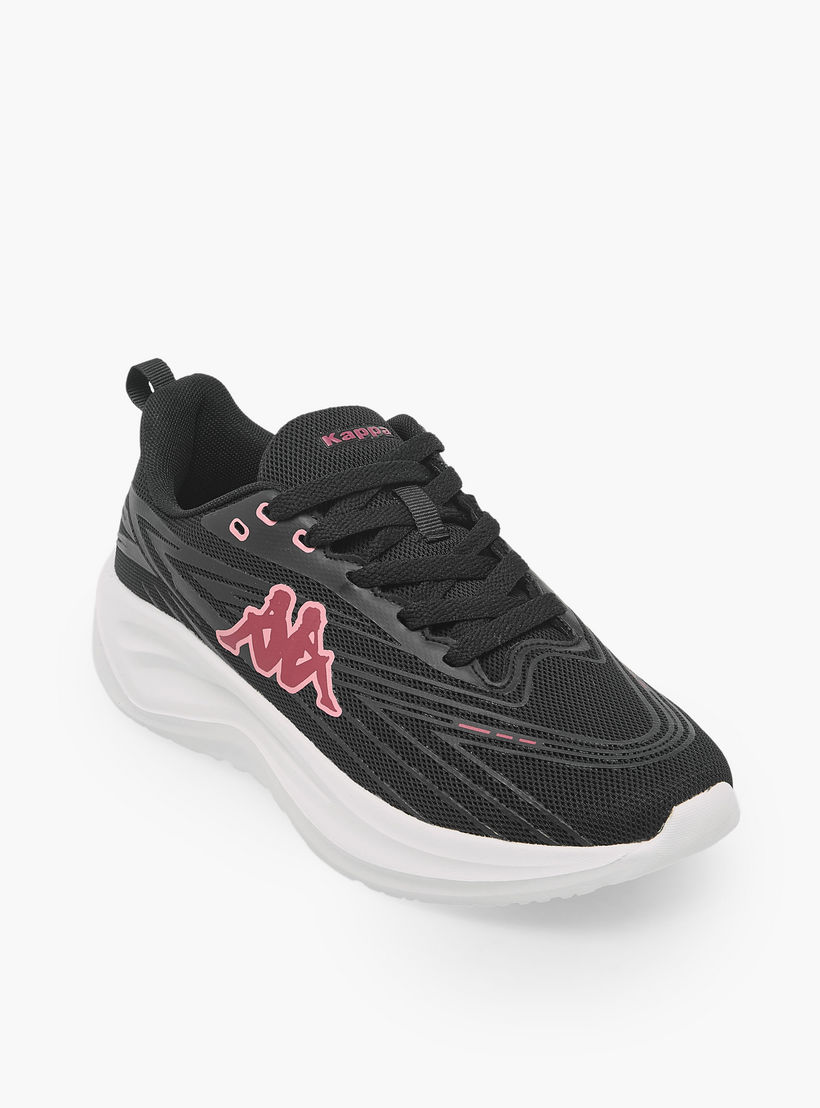 Kappa Women Logo Print Lace-Up Sports Shoes-women-shoes-sneakers-image-2