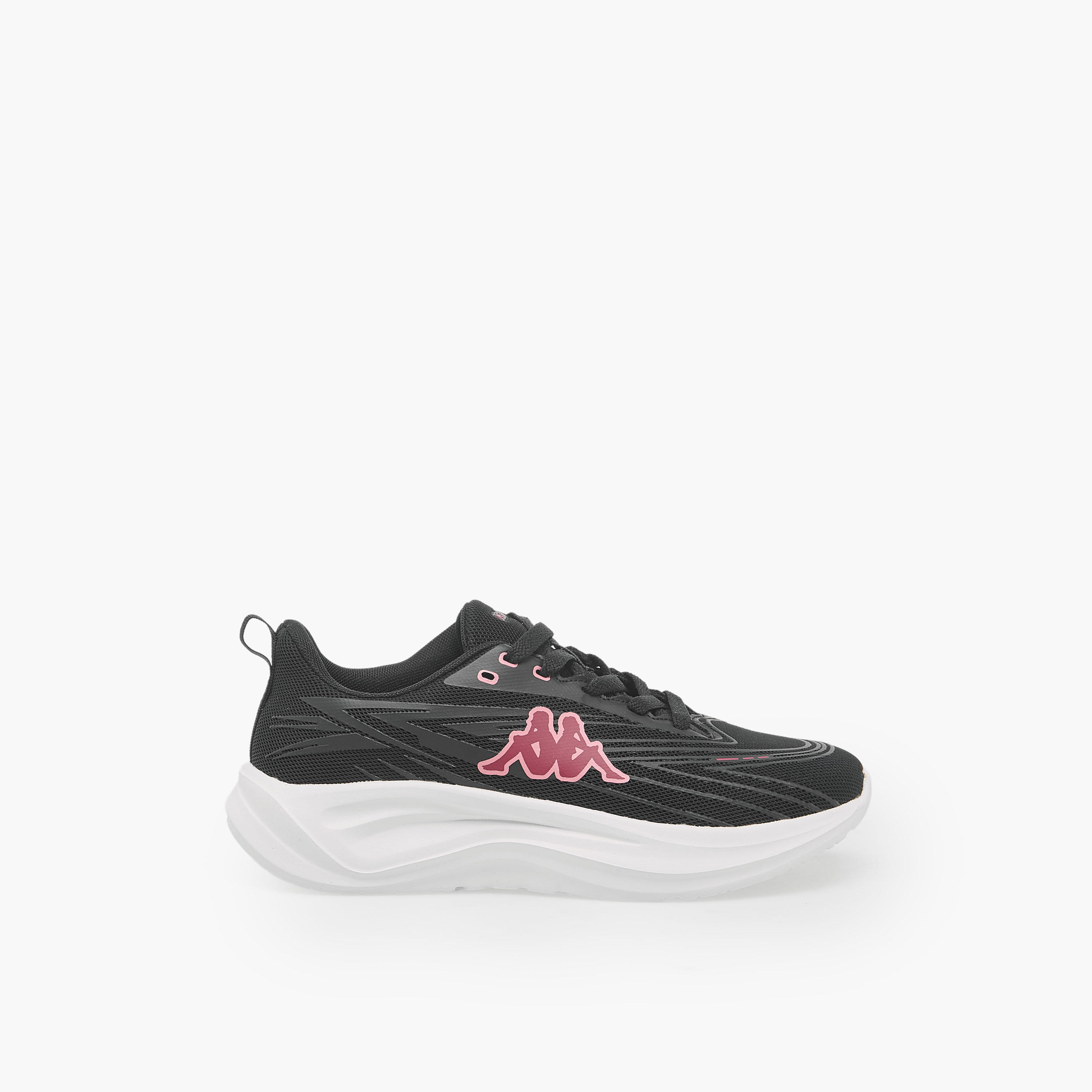 Kappa Women Logo Print Lace-Up Sports Shoes-women-shoes-sneakers-image-3