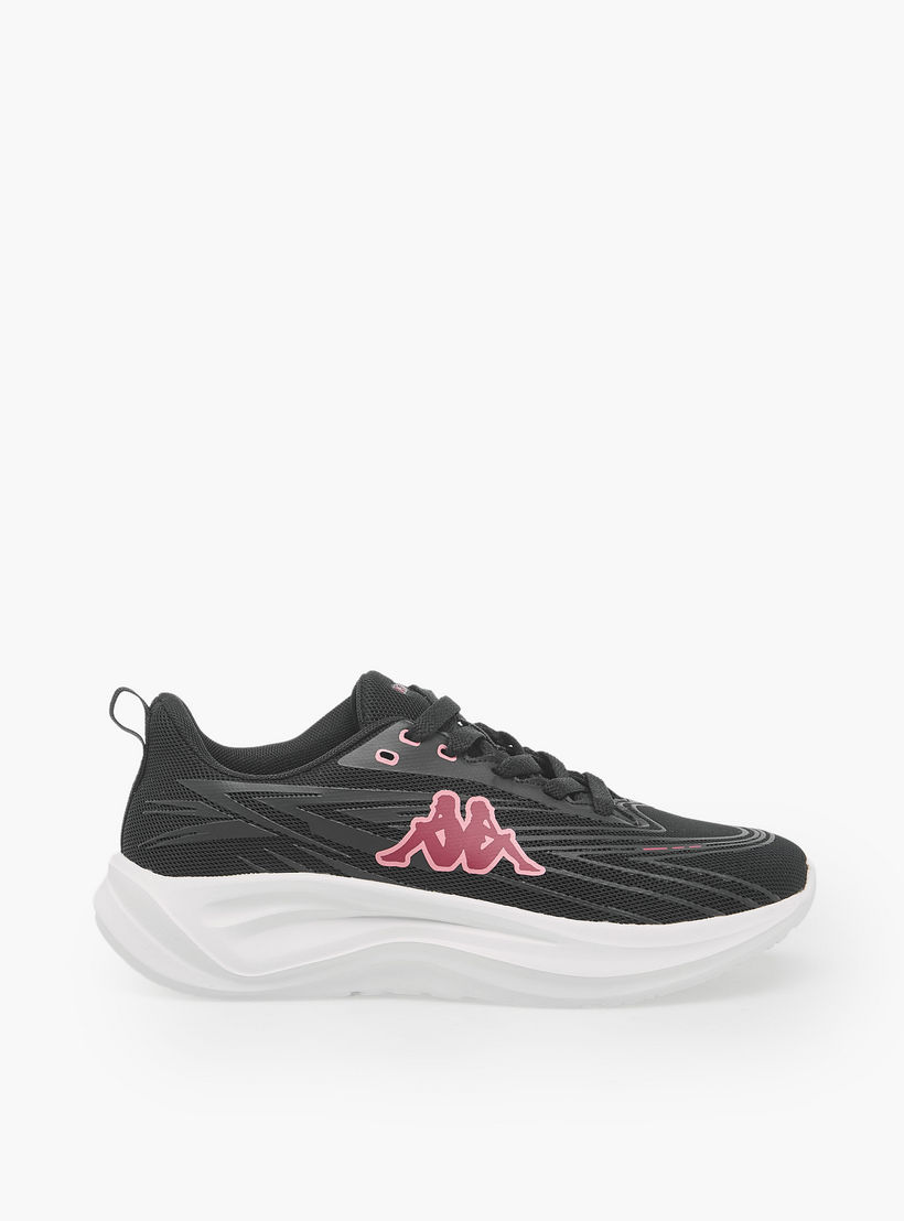Kappa Women Logo Print Lace-Up Sports Shoes-women-shoes-sneakers-image-3