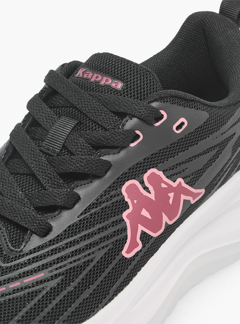 Kappa Women Logo Print Lace-Up Sports Shoes-women-shoes-sneakers-image-4