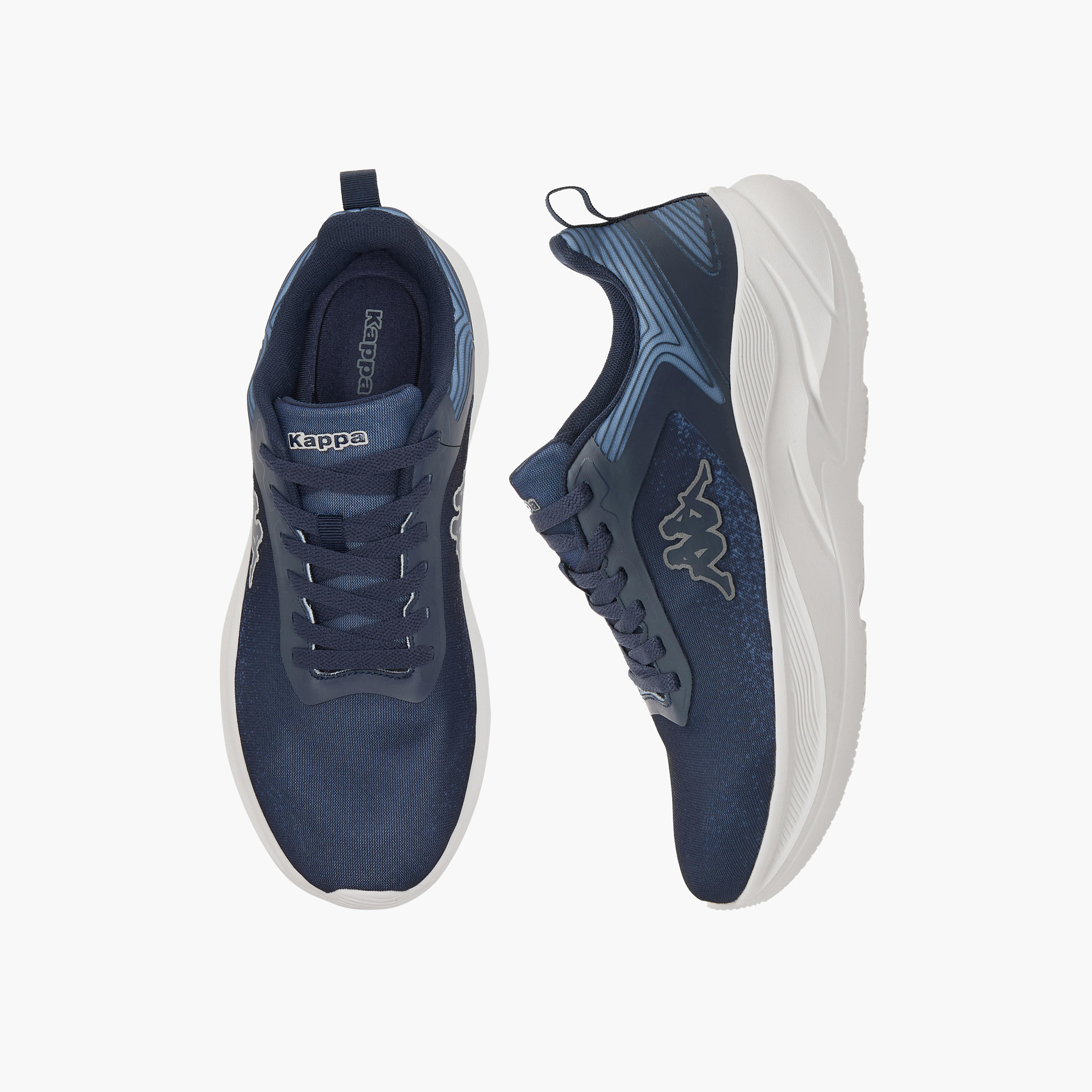 Kappa Men Logo Print Lace-Up Sports Shoes-men-shoes-sneakers-image-1