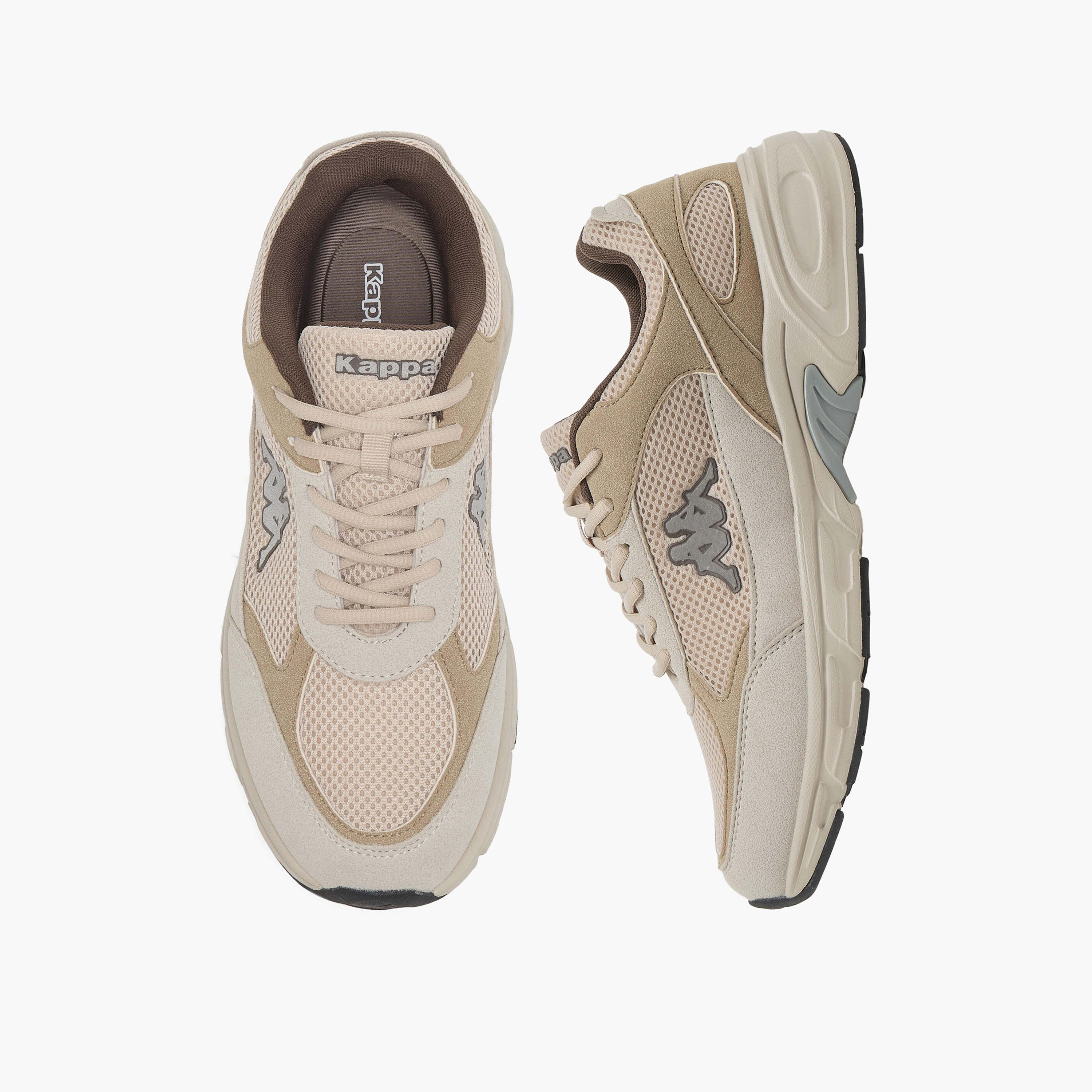 Kappa Men Panelled Lace-Up Sports Shoes-men-shoes-sports-image-1