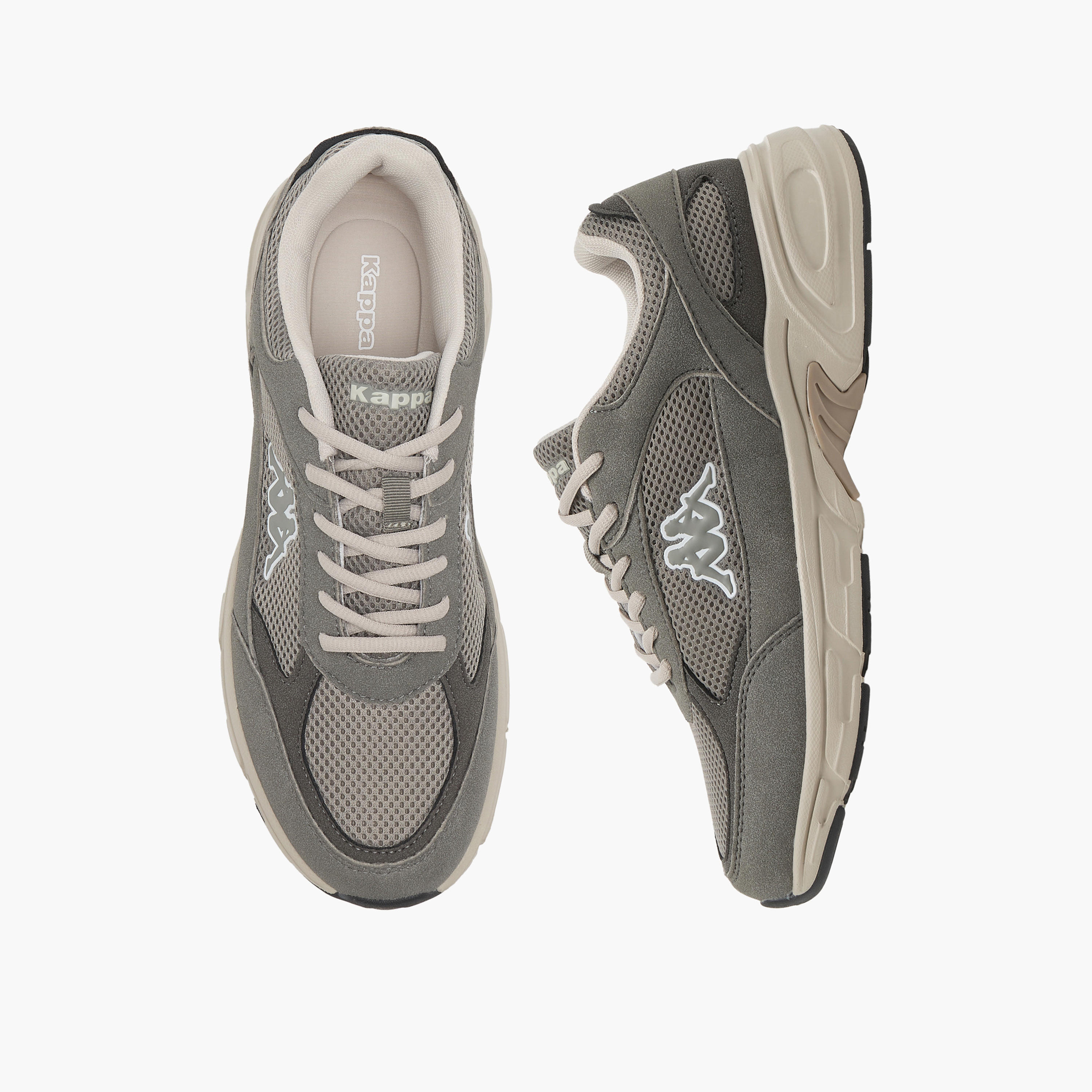 Kappa Men Panelled Lace-Up Sports Shoes-men-shoes-sports-image-1