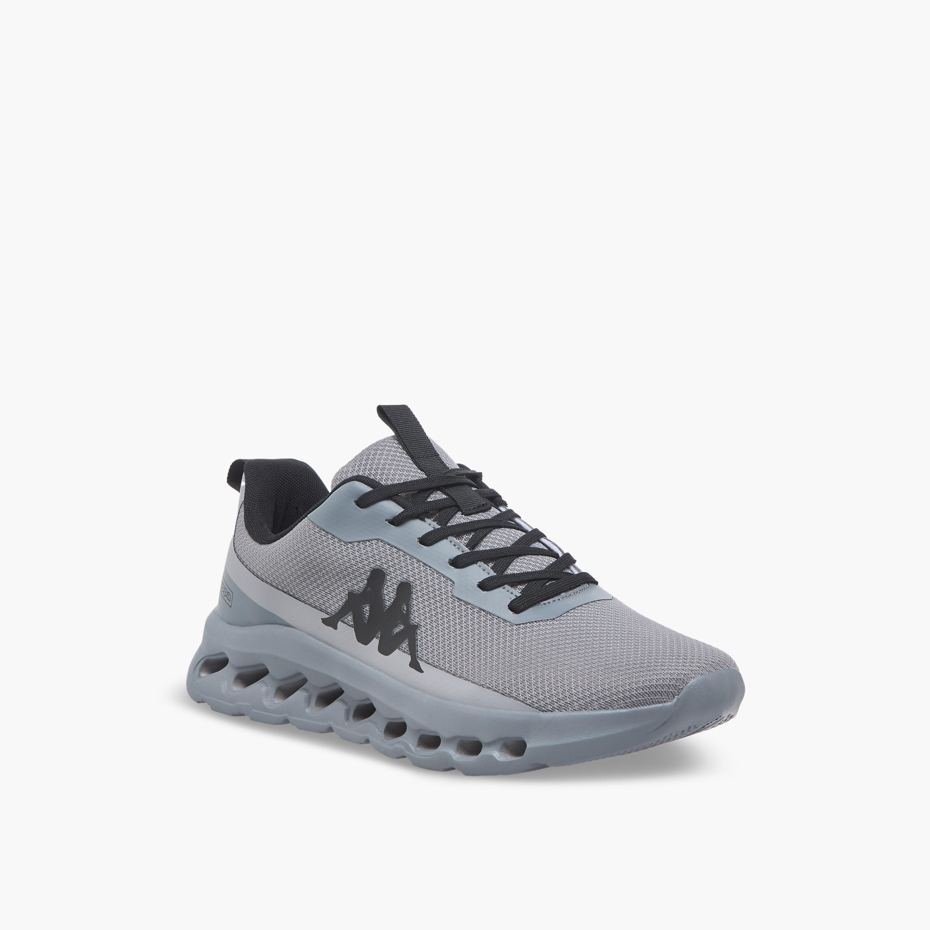 Kappa Men Logo Print Lace-Up Sports Shoes-men-shoes-sports-image-2