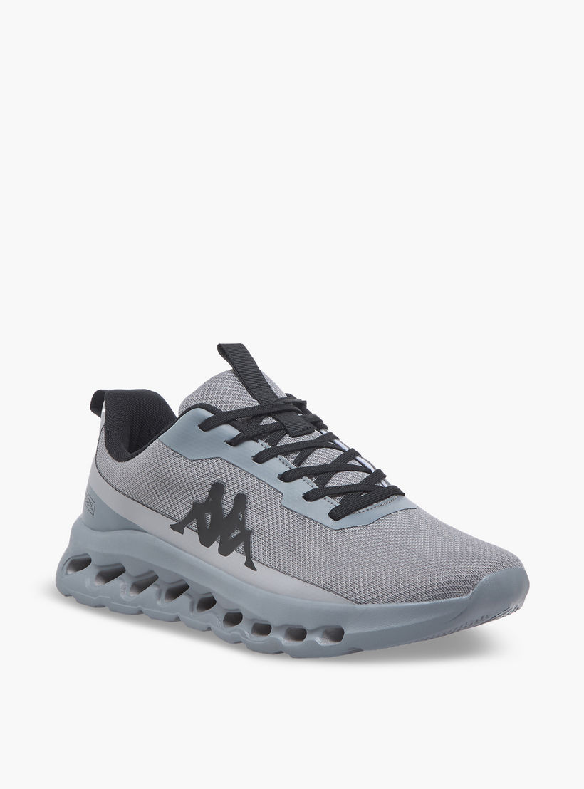 Kappa Men Logo Print Lace-Up Sports Shoes-men-shoes-sports-image-2