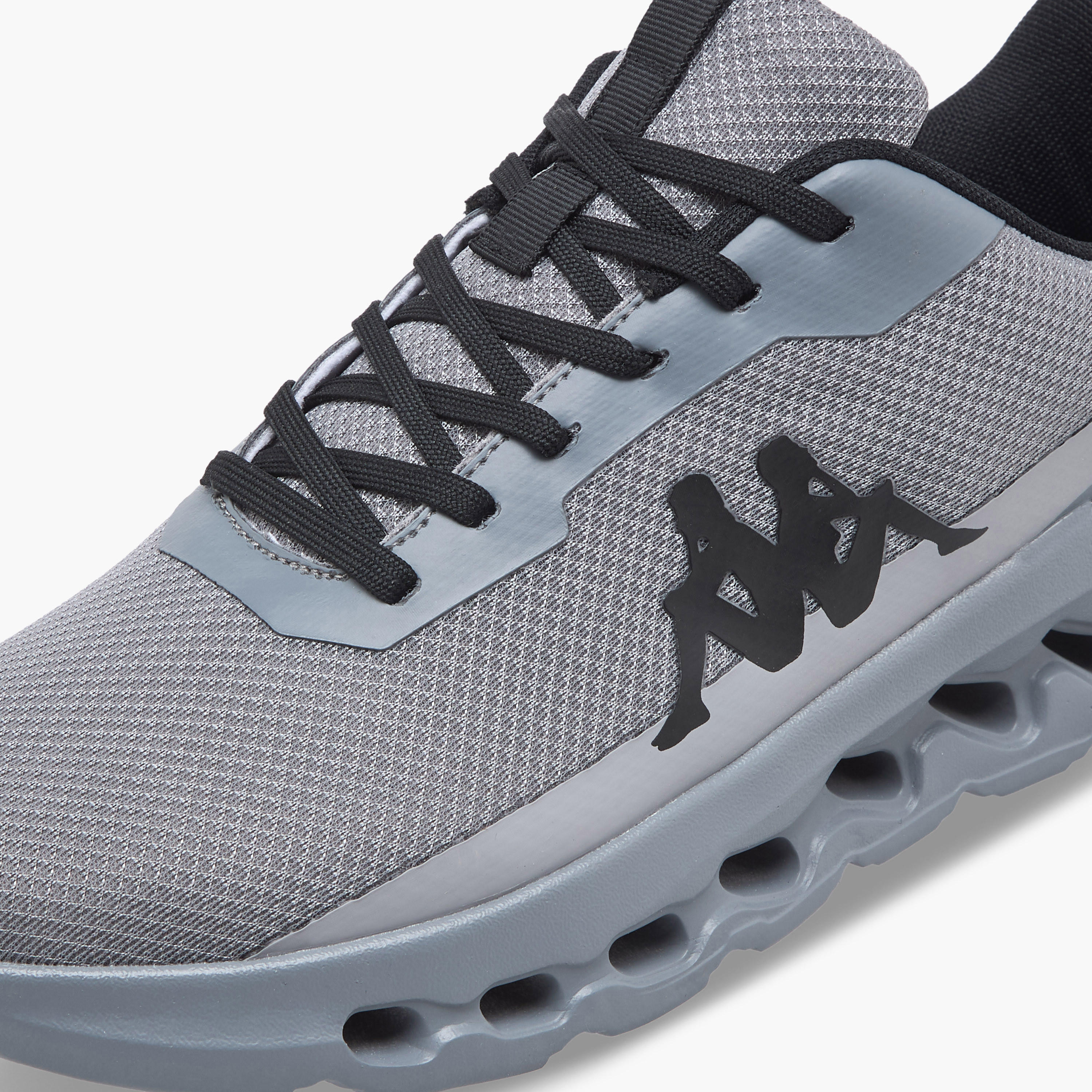 Kappa Men Logo Print Lace-Up Sports Shoes-men-shoes-sports-image-4