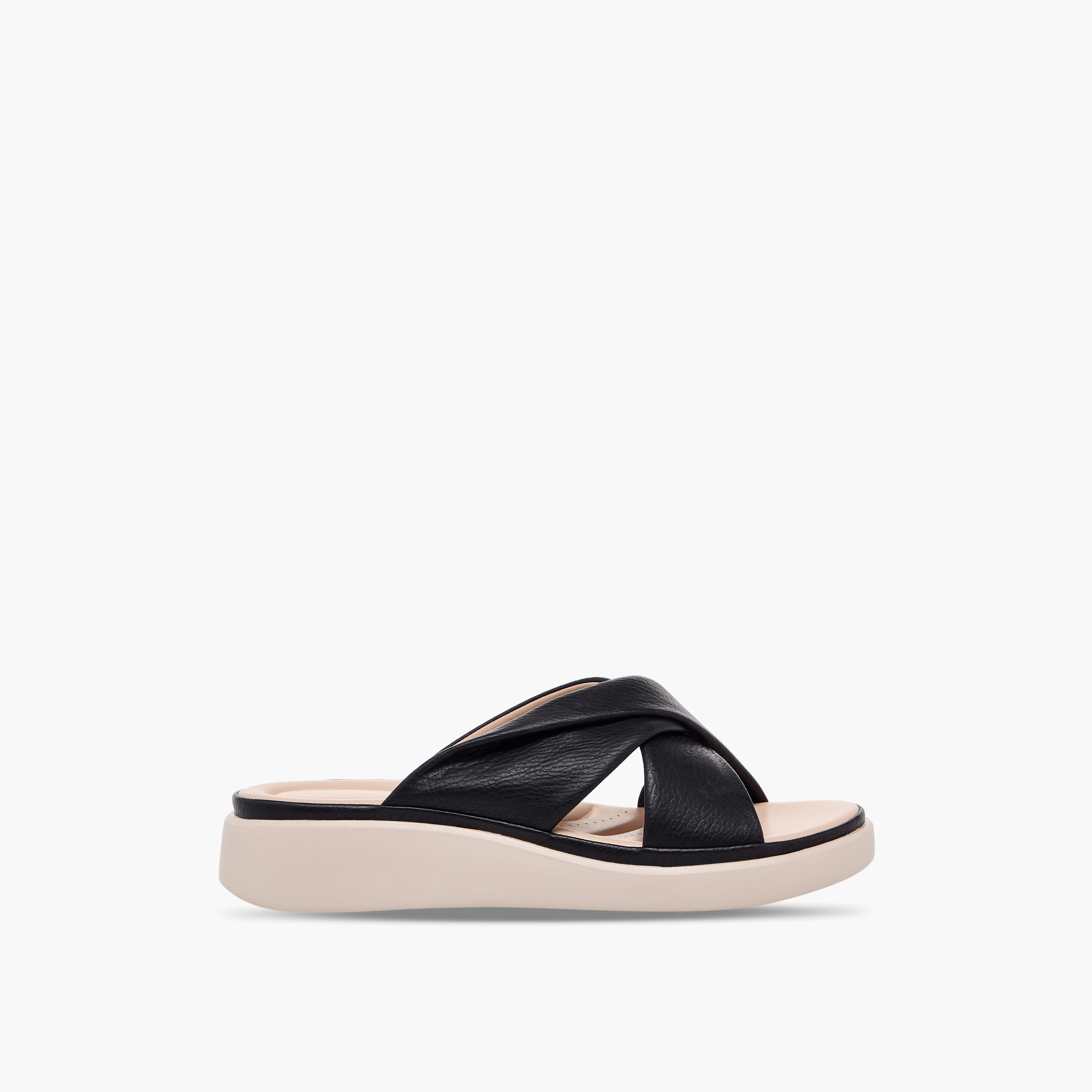 صندل بأحزمة متقاطعة وكعب ويدج للنساء من لو كونفورت-women-shoes-sandals-heeled-image-3