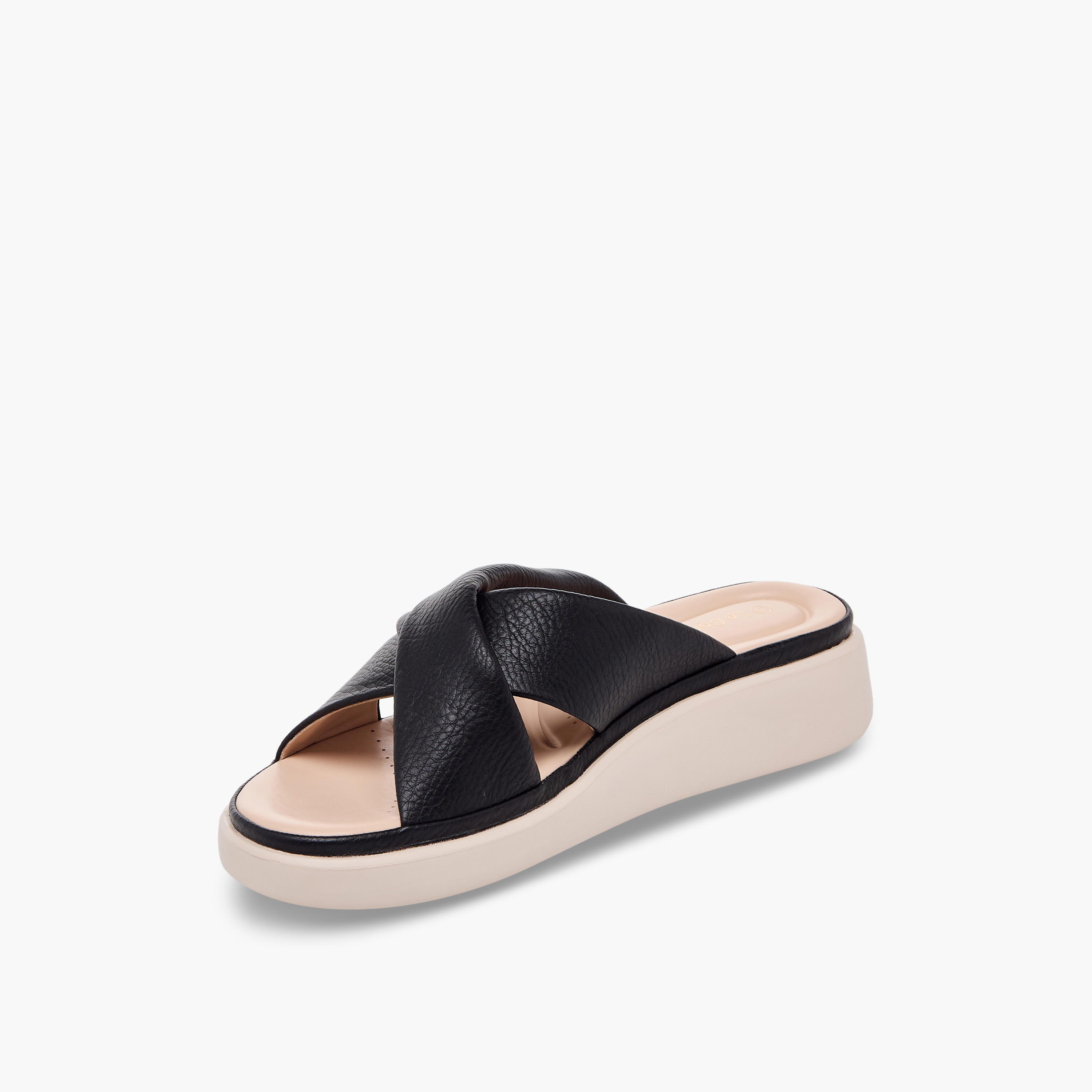 صندل بأحزمة متقاطعة وكعب ويدج للنساء من لو كونفورت-women-shoes-sandals-heeled-image-4
