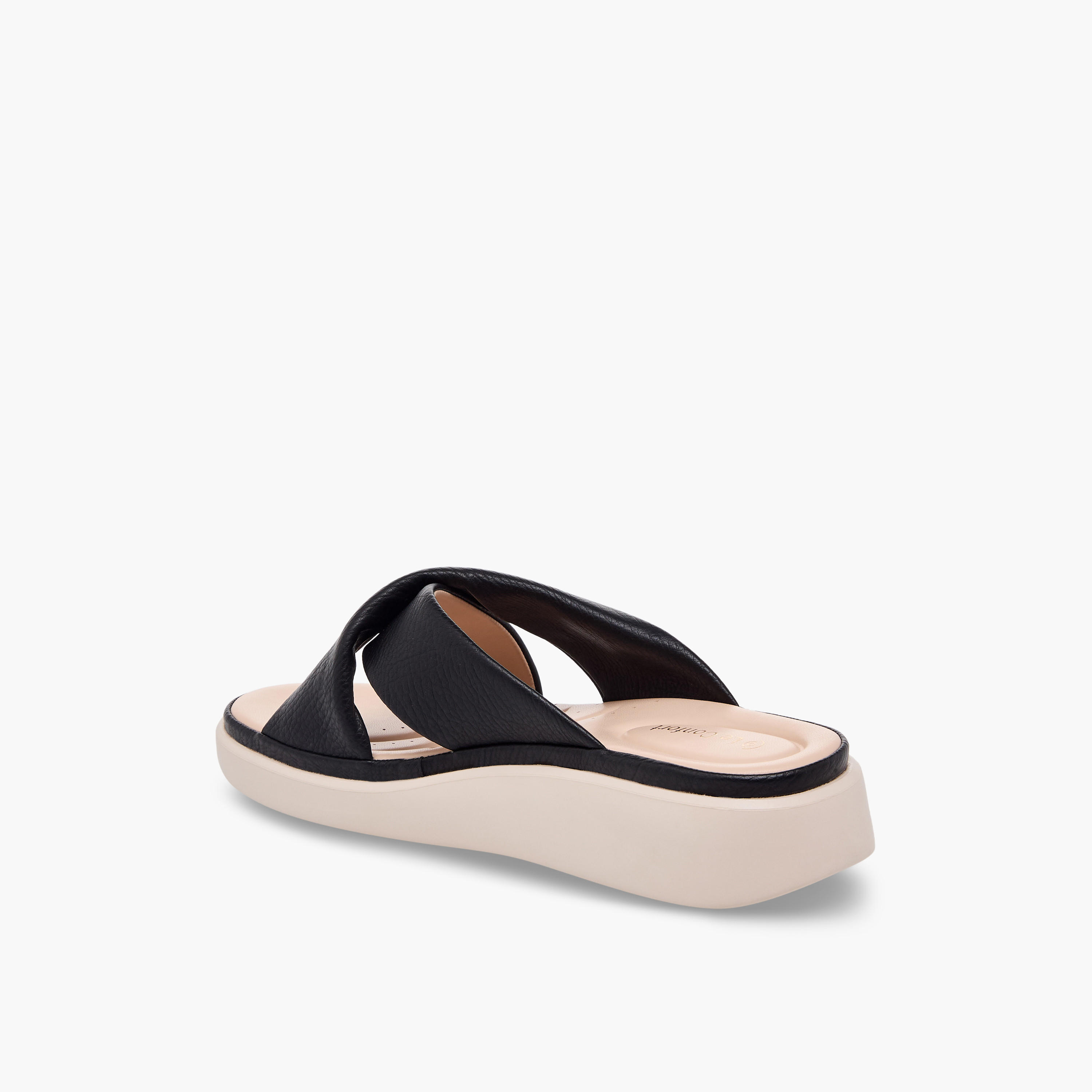 صندل بأحزمة متقاطعة وكعب ويدج للنساء من لو كونفورت-women-shoes-sandals-heeled-image-5