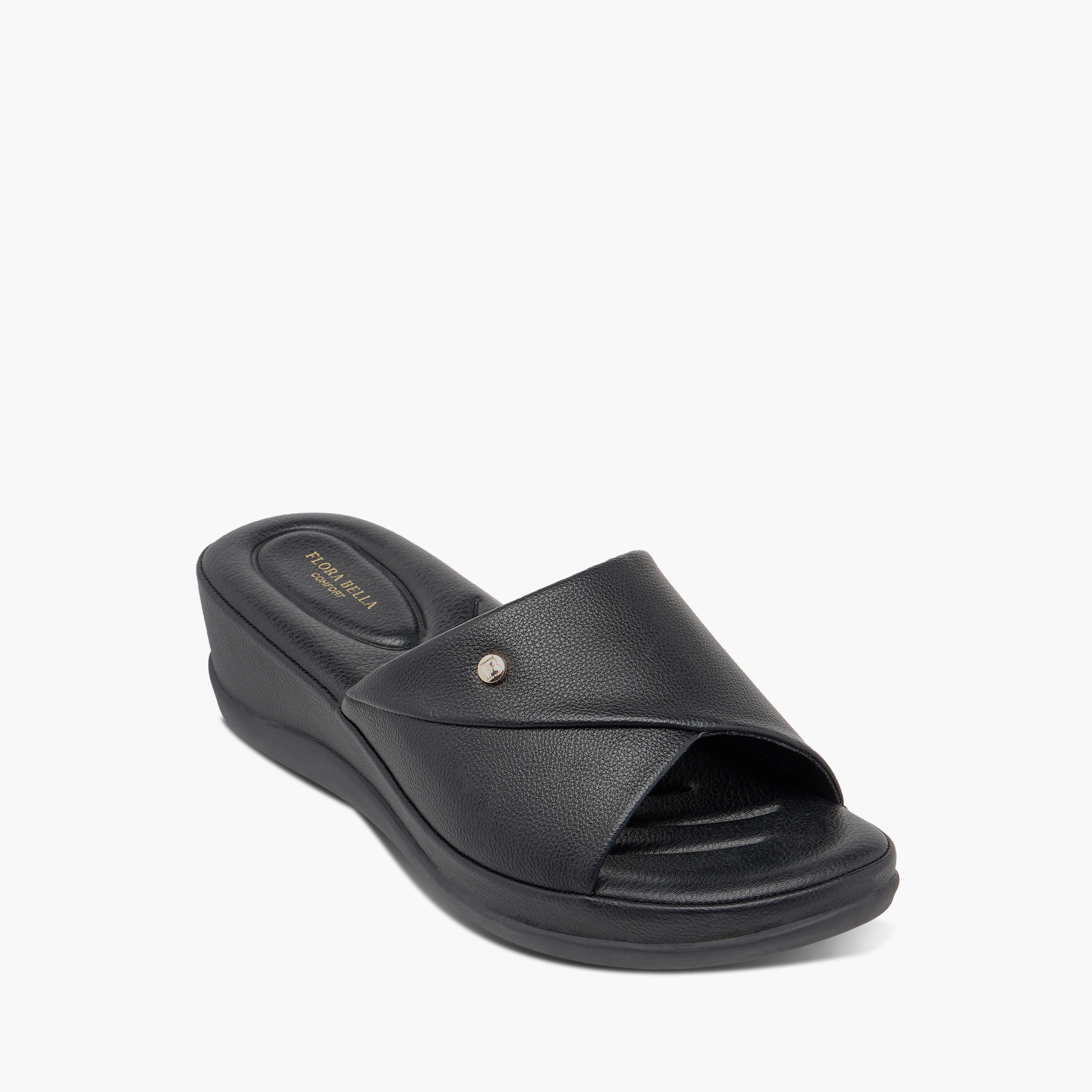 صندل سادة سهل الارتداء بكعب ويدج من فلورا بيلا-women-shoes-sandals-heeled-image-2