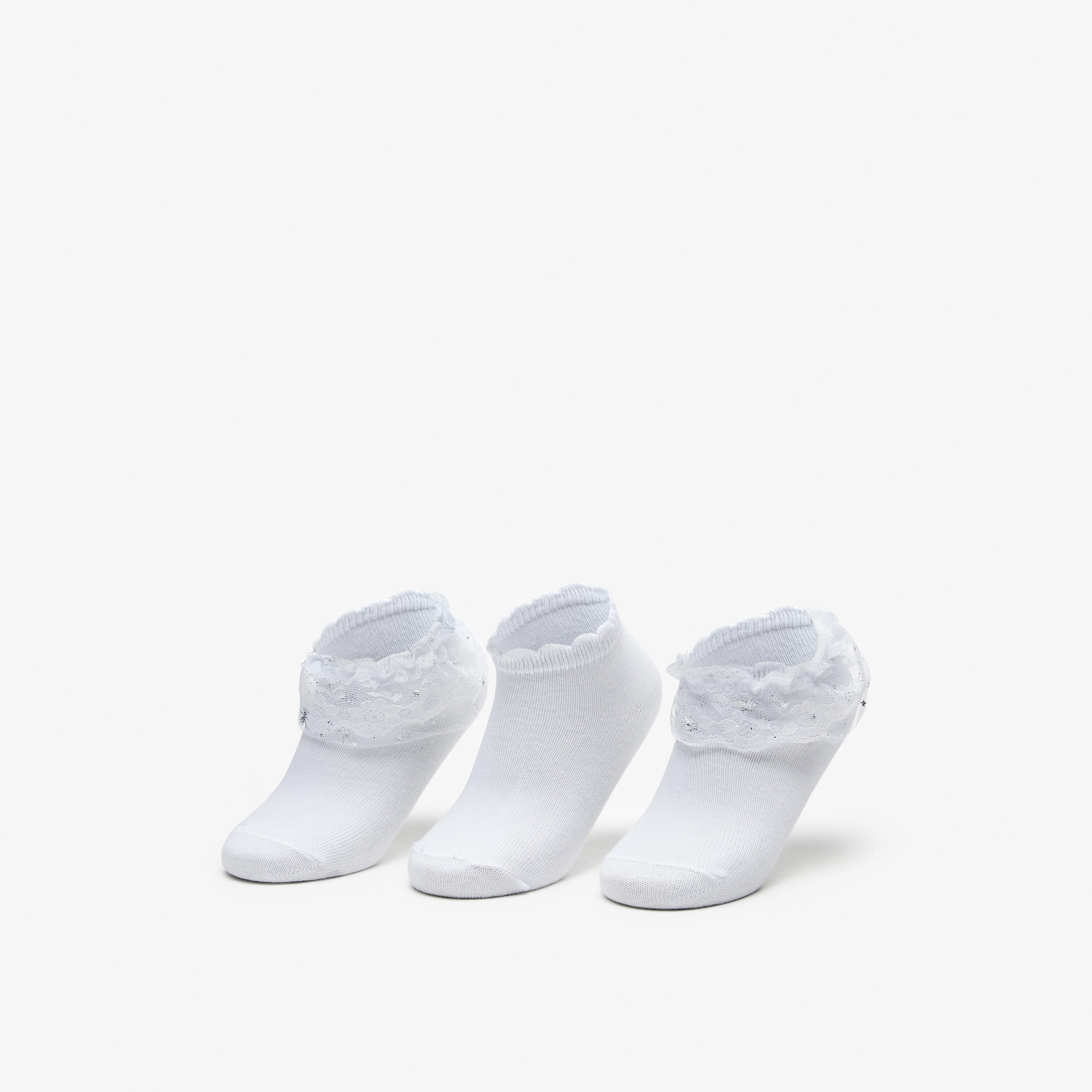 Barefeet Frill Socks - Set of 3-girls-accessories-socks-image-1