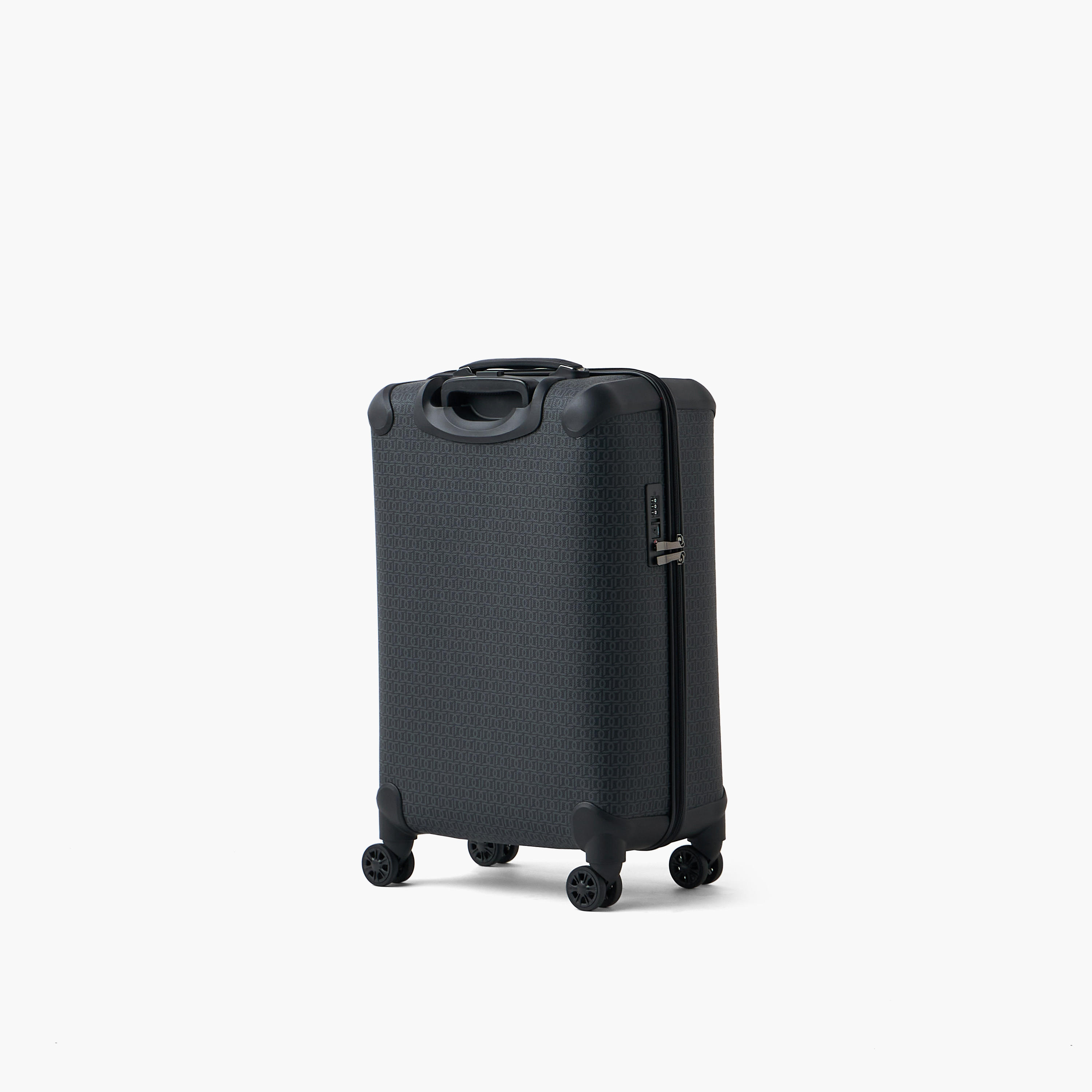 Duchini Textured Hardcase Trolley Bag with Retractable Handle-travel-luggagesandbags-luggage-image-3