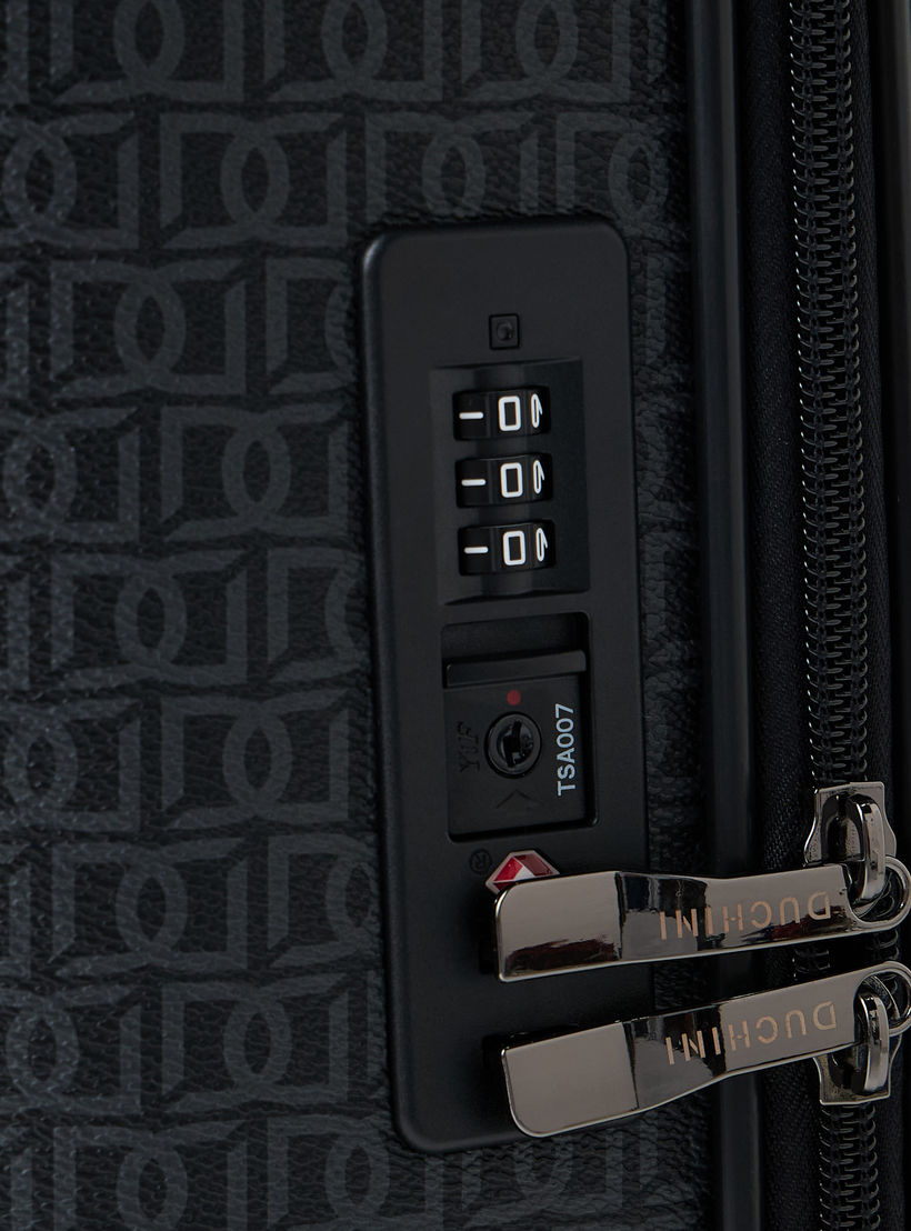 Duchini Textured Hardcase Trolley Bag with Retractable Handle-travel-luggagesandbags-luggage-image-4