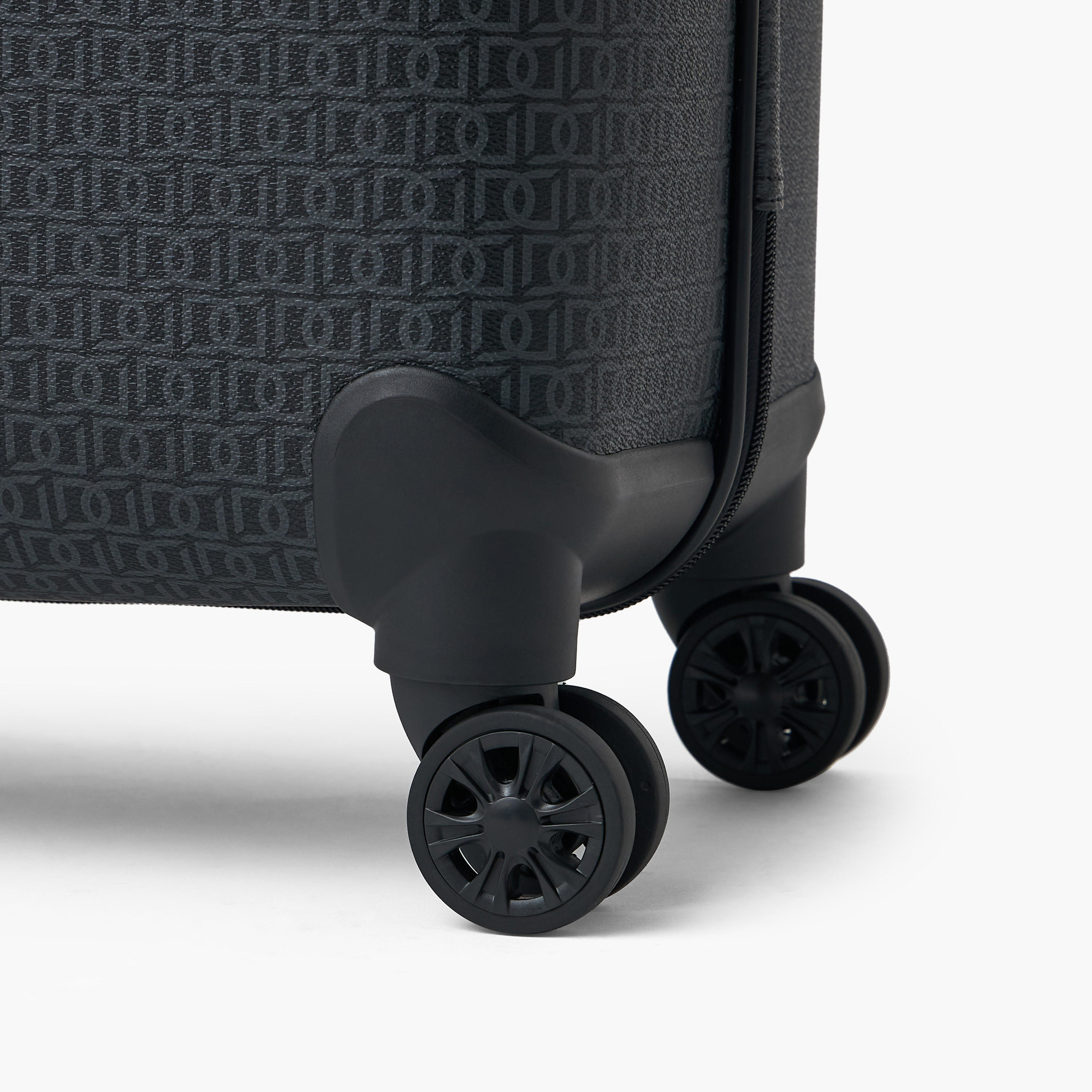 Duchini Textured Hardcase Trolley Bag with Retractable Handle-travel-luggagesandbags-luggage-image-7