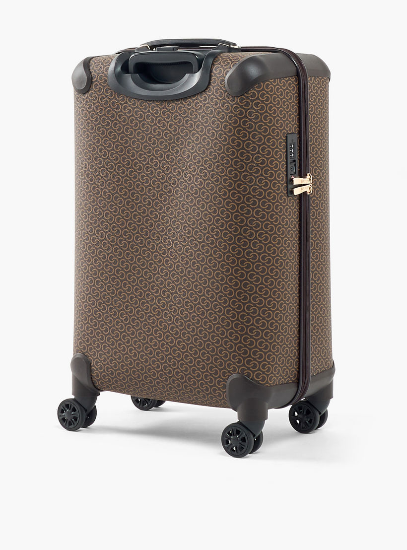 Celeste Textured Hardcase Trolley Bag with Retractable Handle-travel-luggagesandbags-luggage-image-3