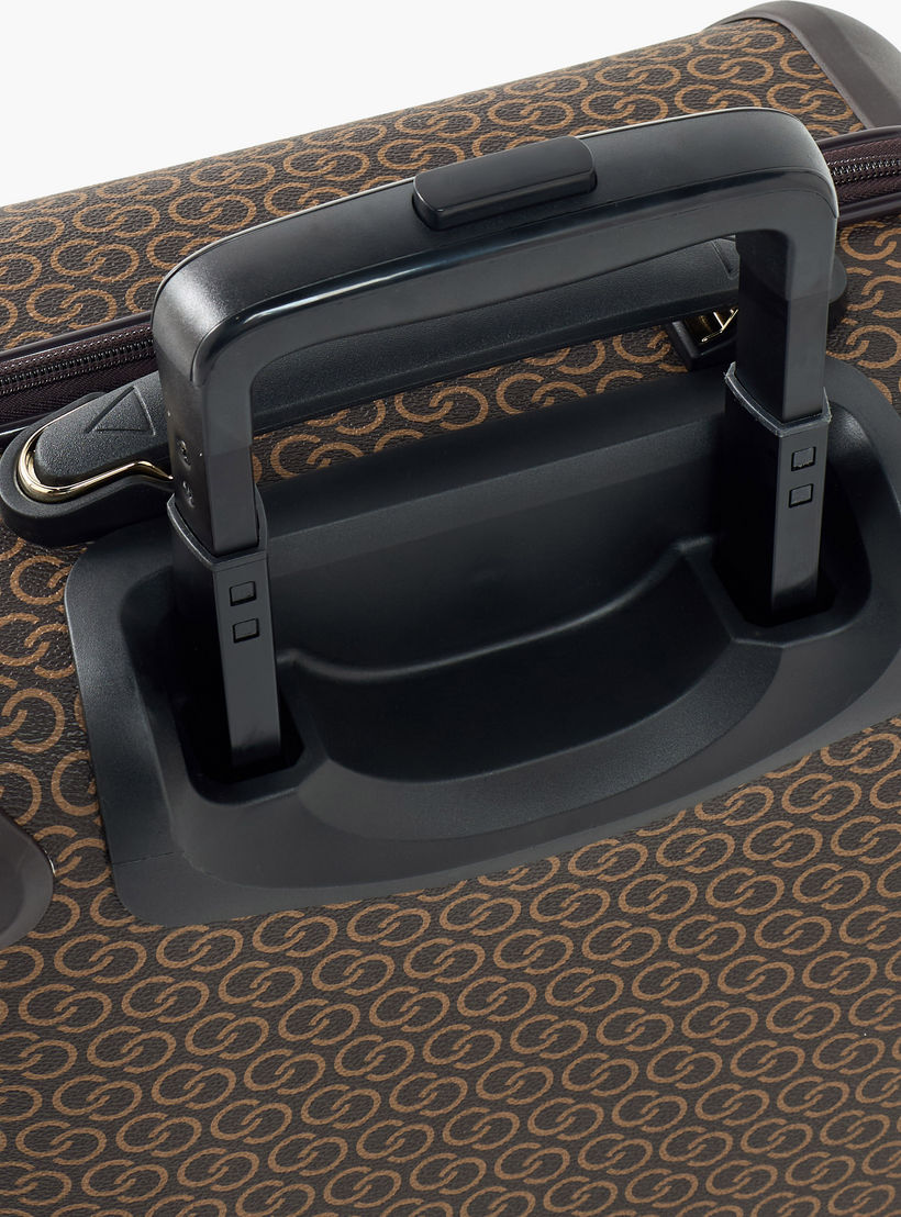 Celeste Textured Hardcase Trolley Bag with Retractable Handle-travel-luggagesandbags-luggage-image-6
