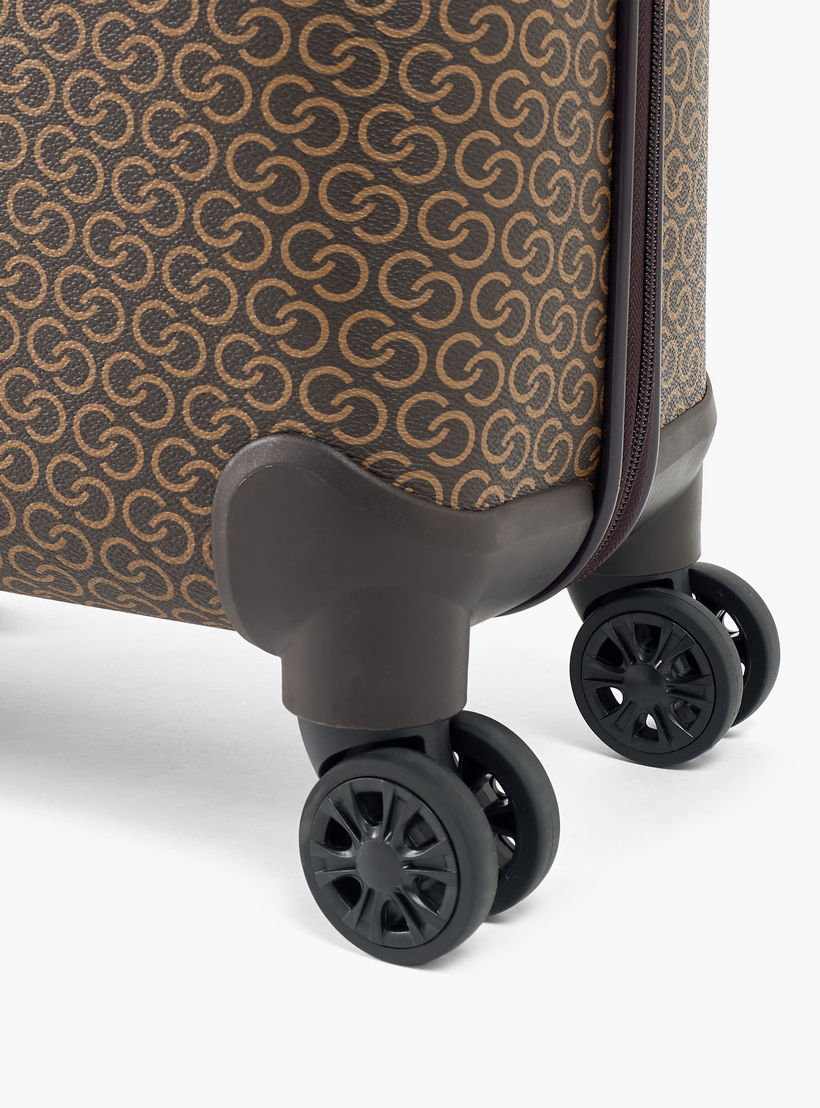 Celeste Textured Hardcase Trolley Bag with Retractable Handle-travel-luggagesandbags-luggage-image-7