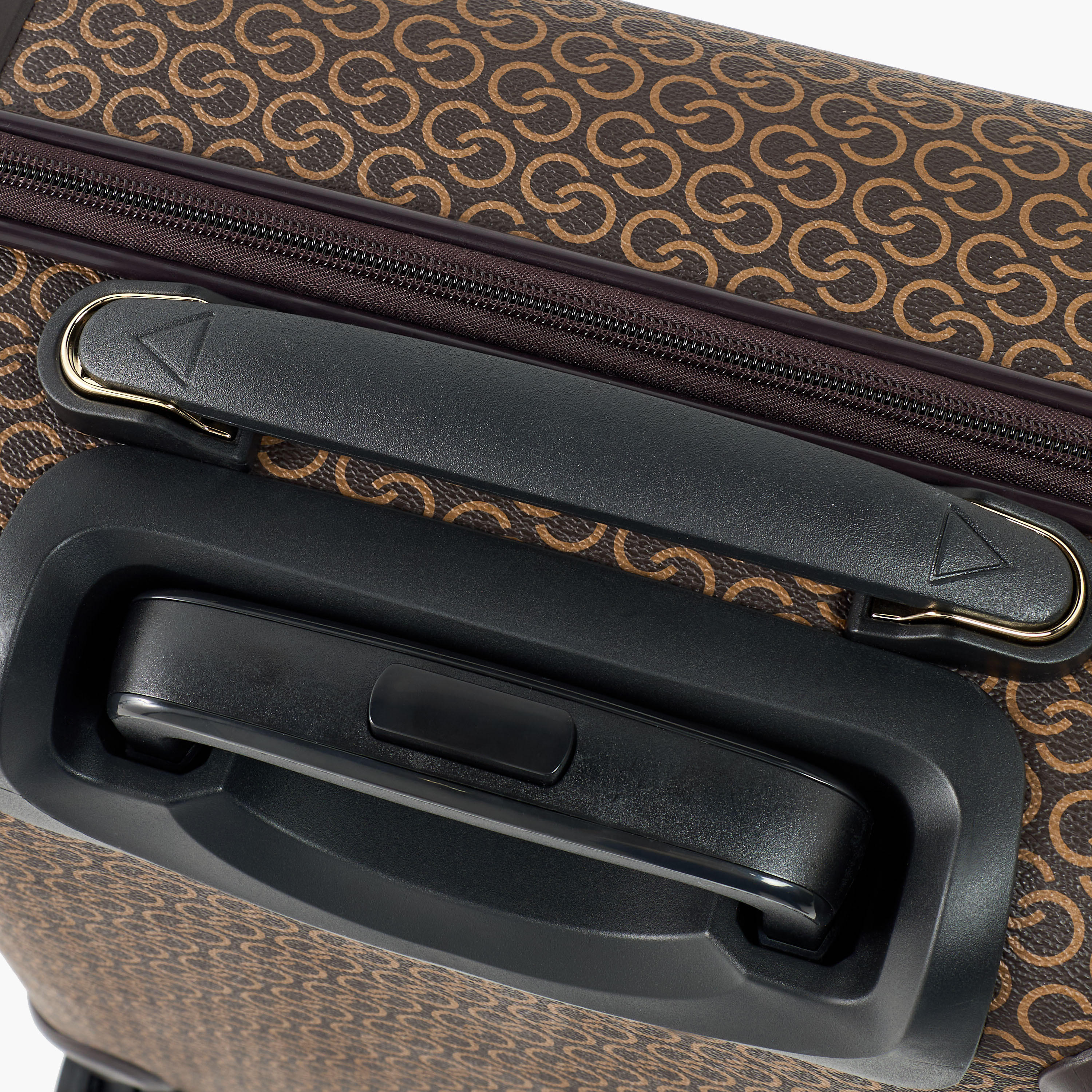 Celeste Textured Hardcase Trolley Bag with Retractable Handle-travel-luggagesandbags-luggage-image-5