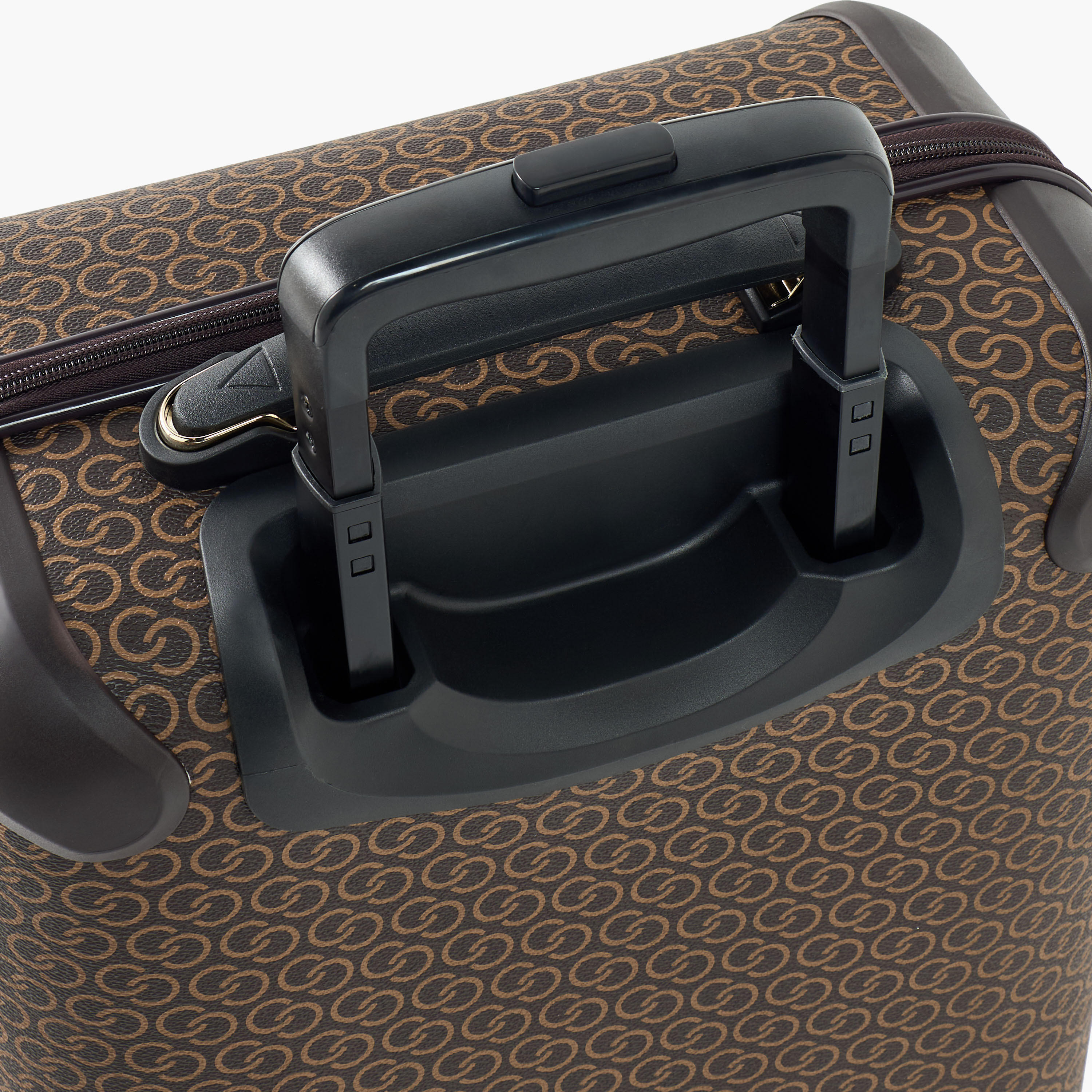 Celeste Textured Hardcase Trolley Bag with Retractable Handle-travel-luggagesandbags-luggage-image-6