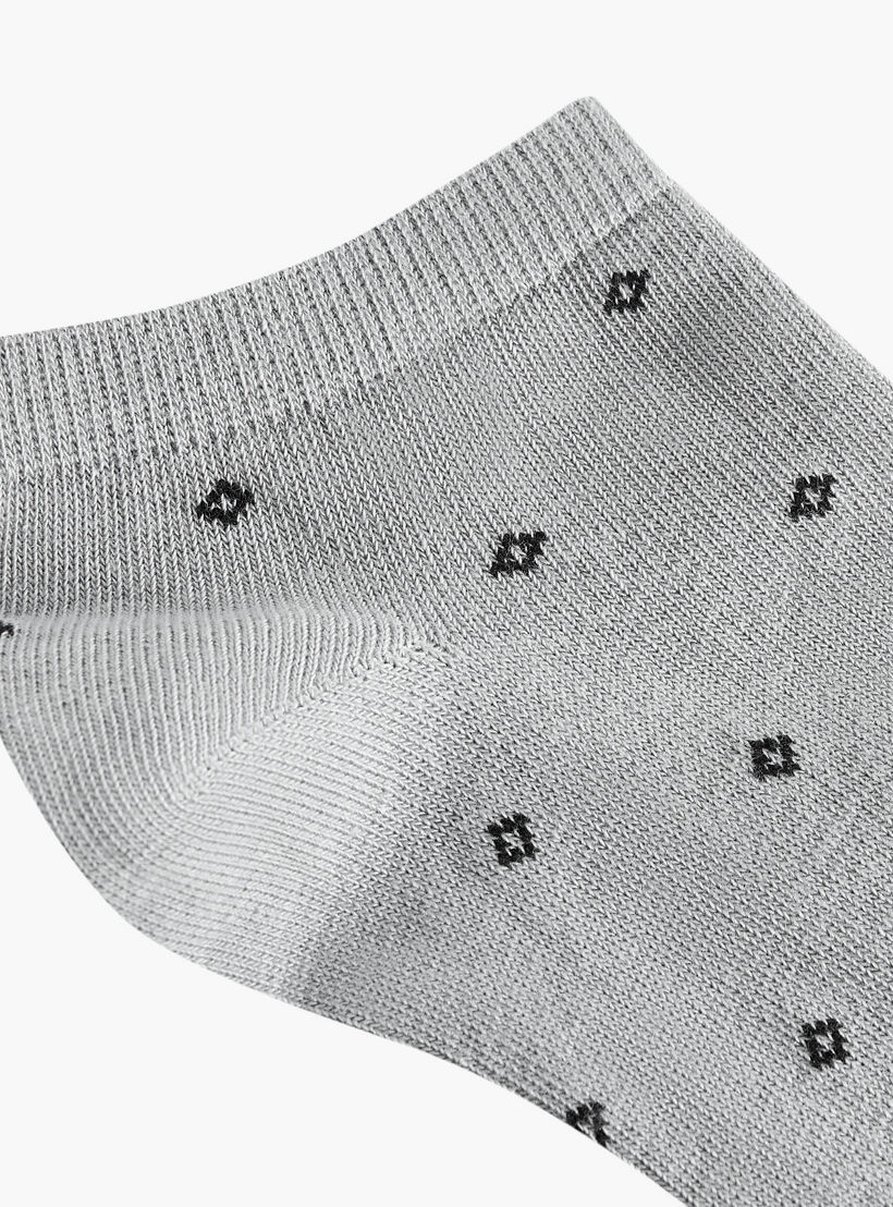 Duchini Men Socks Ankle Length - Set of 5-men-socks-image-4